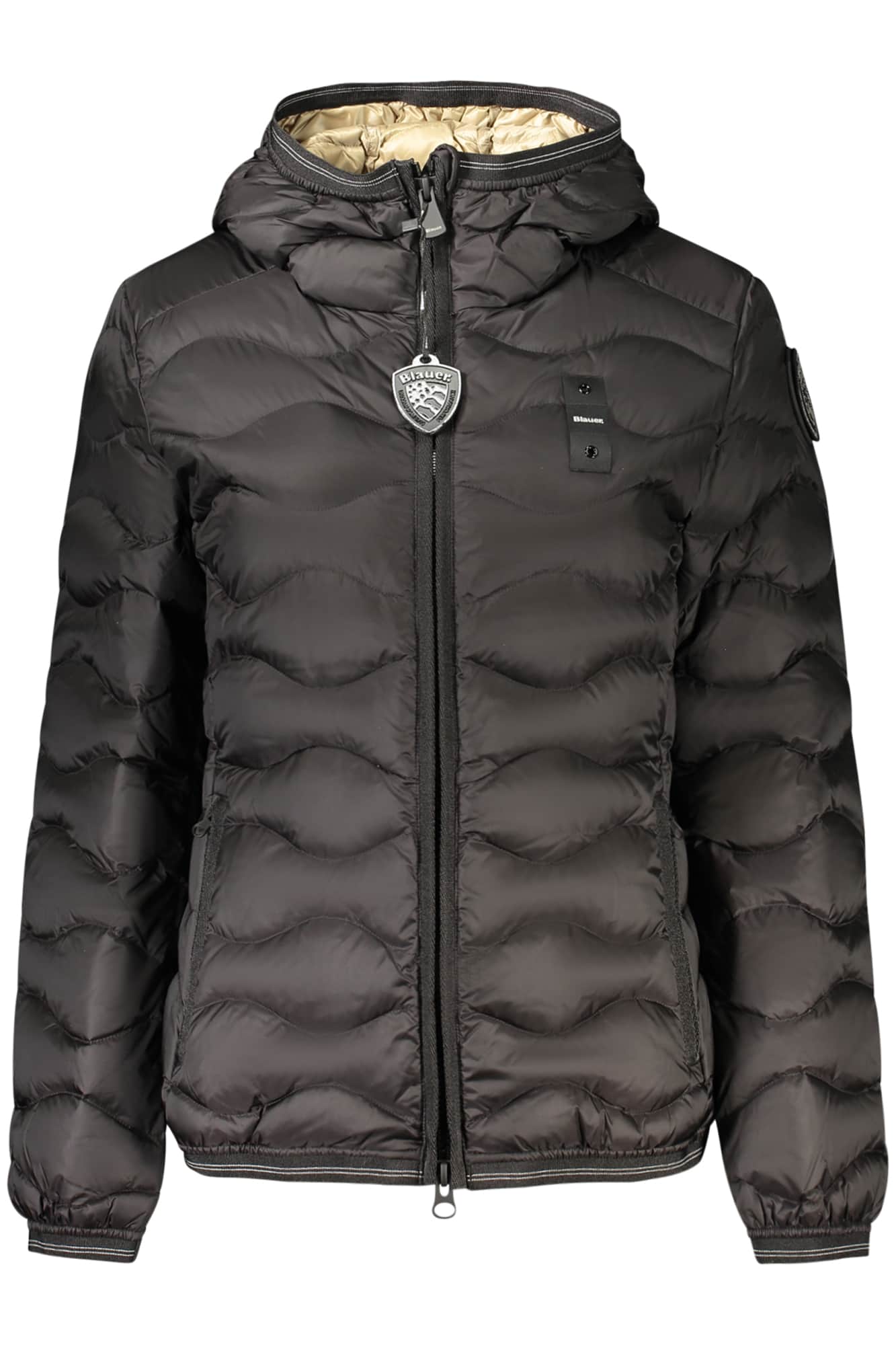 Blauer mujer blanco chaqueta