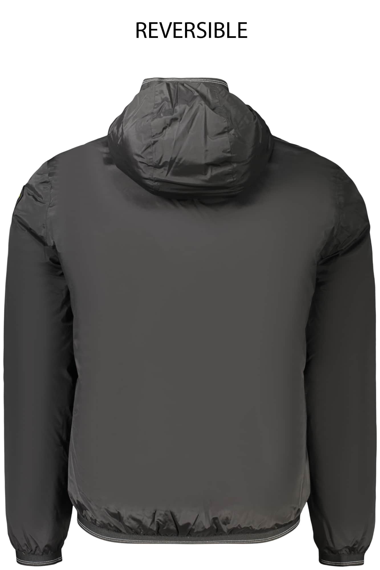 Blauer hombre azul chaqueta