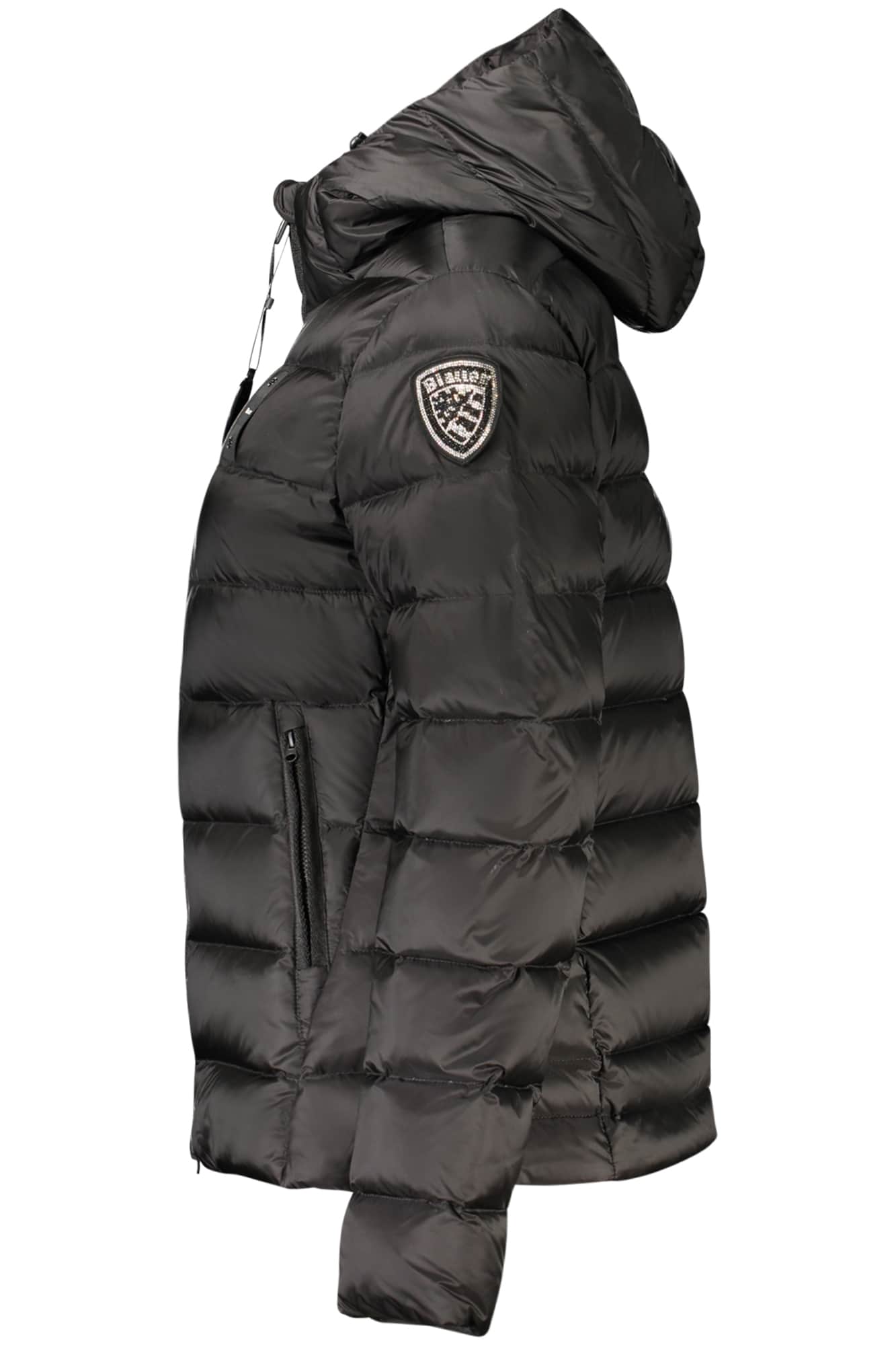 Blauer mujer negro chaqueta