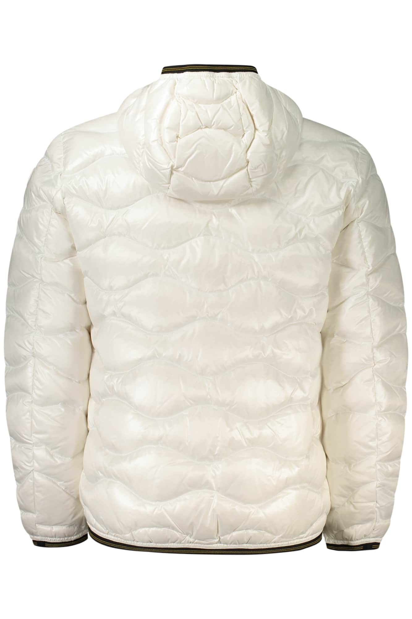 Blauer hombre blanco chaqueta