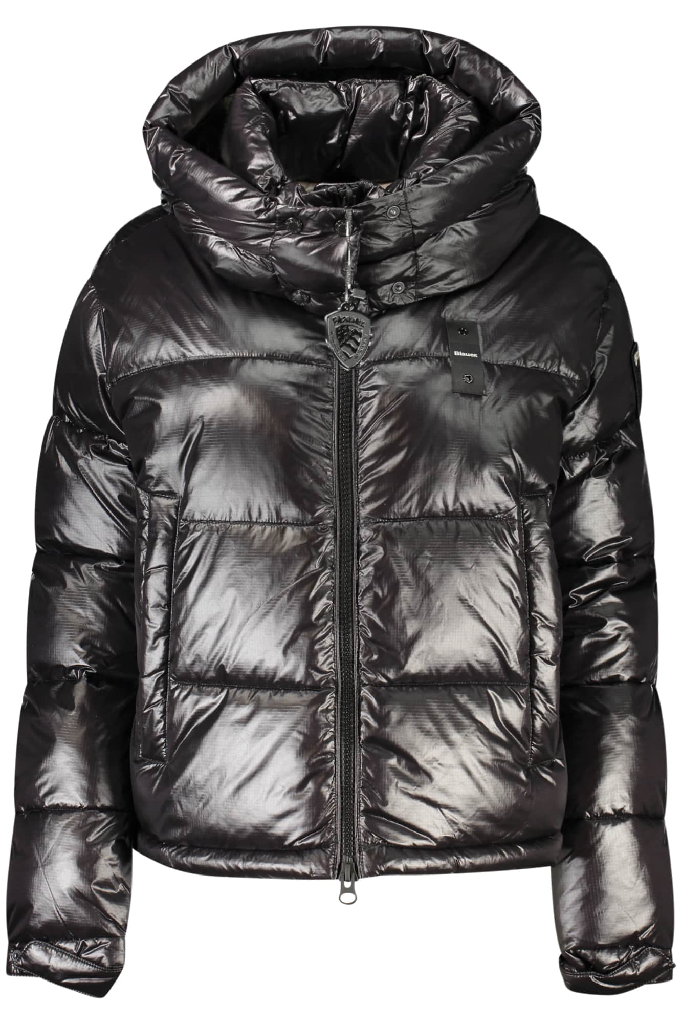 Blauer mujer negro chaqueta