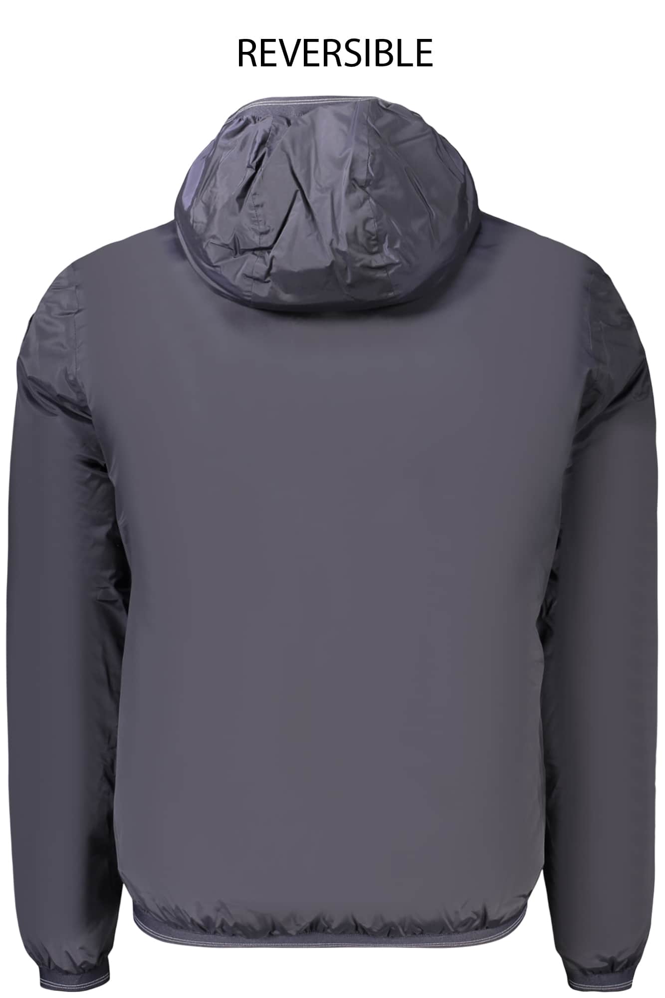 Blauer hombre azul chaqueta