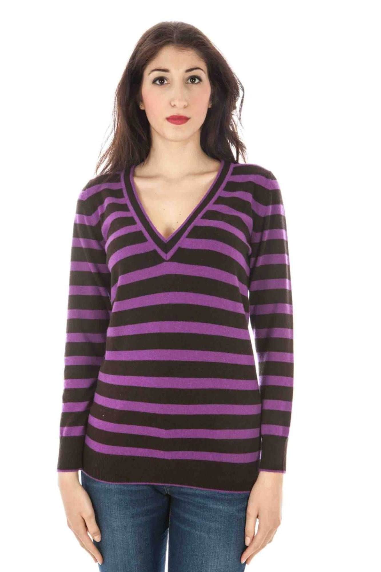 Fred Perry mujer morado jersey