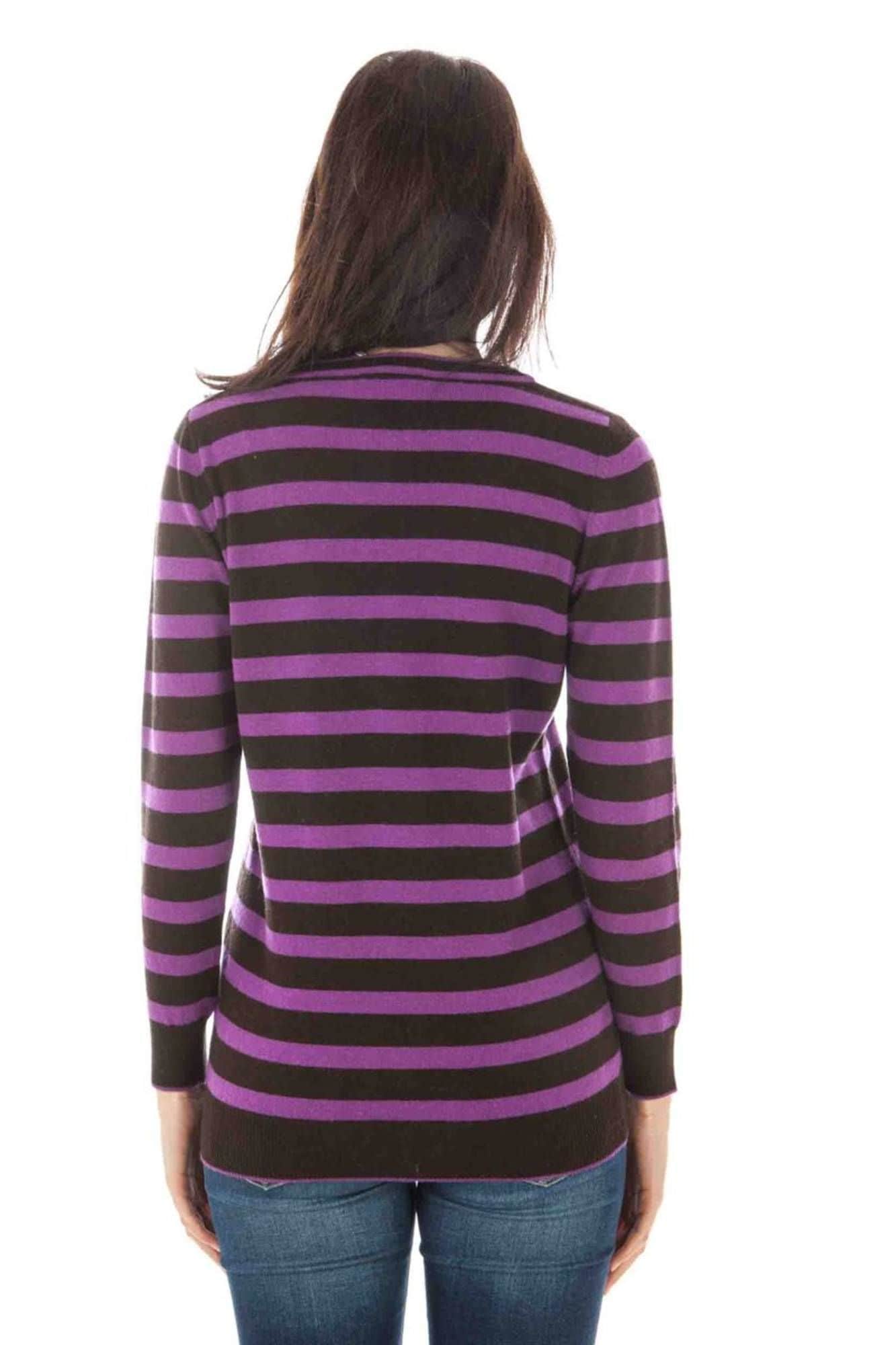 Fred Perry mujer morado jersey