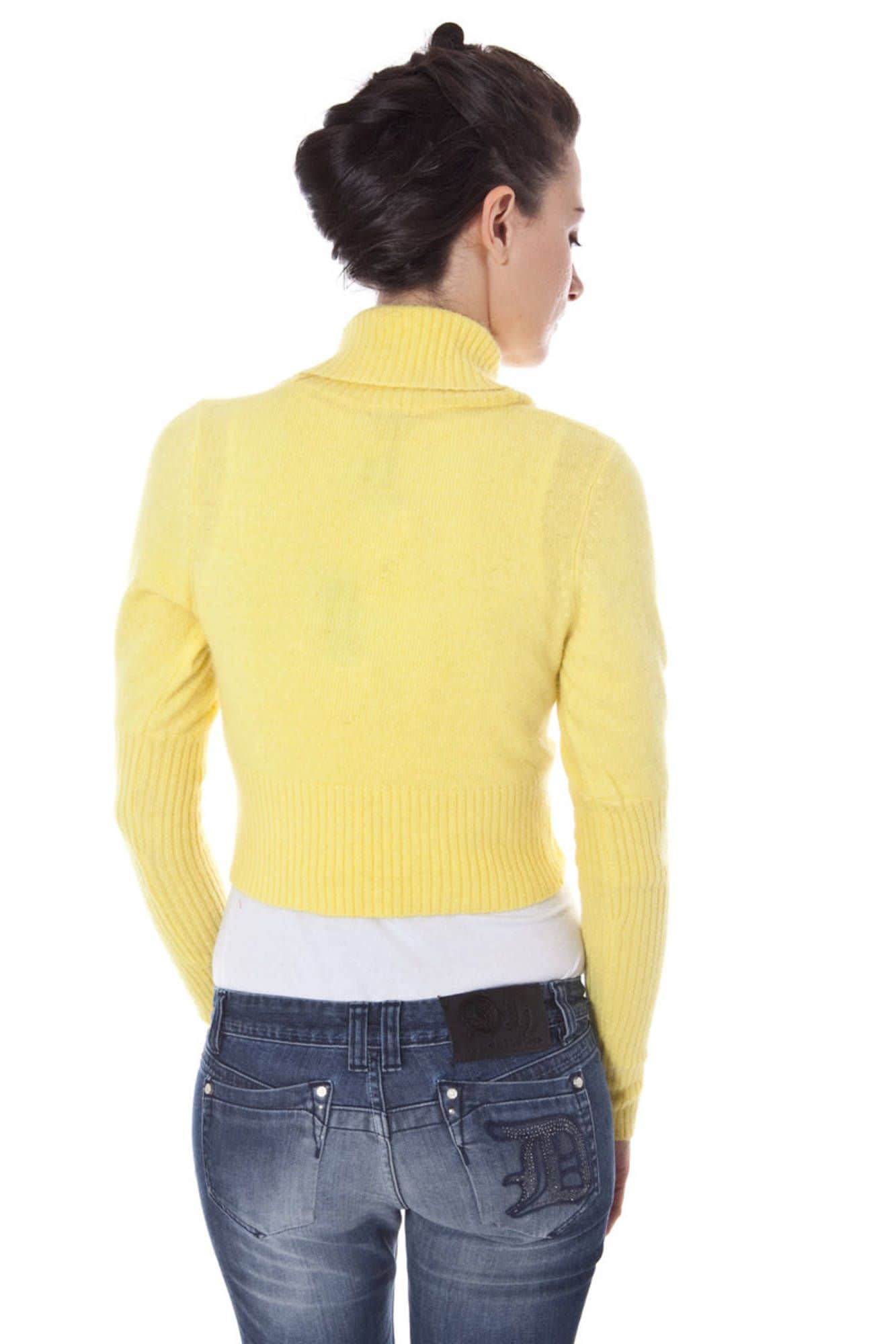 Datch bolero manga larga mujer amarillo