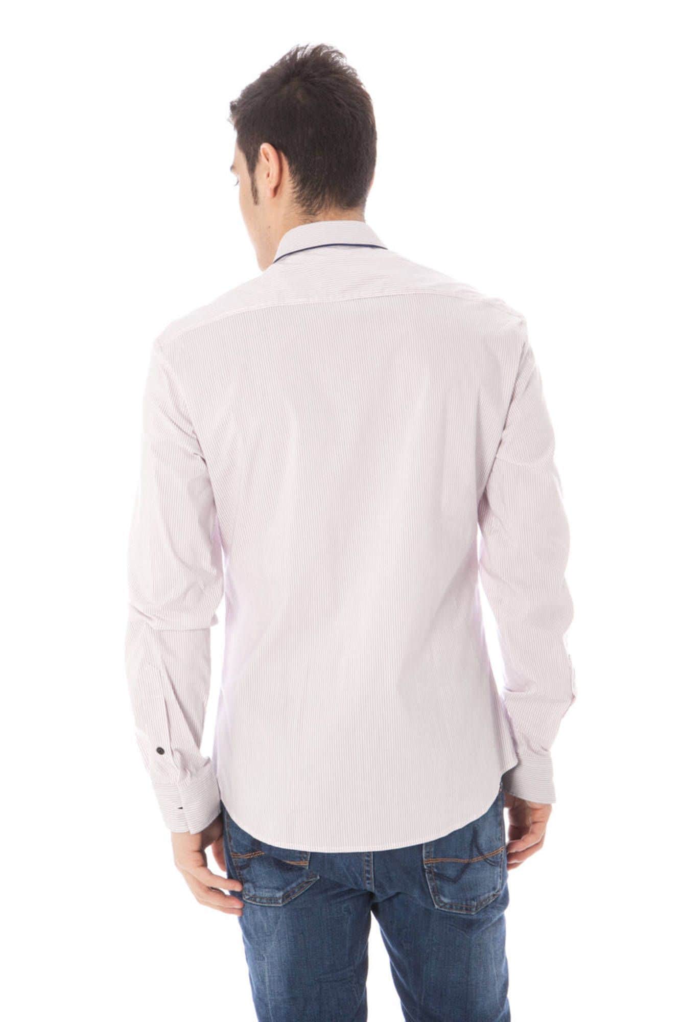 Ropa de baño National hombre manga larga camisa ligero azul