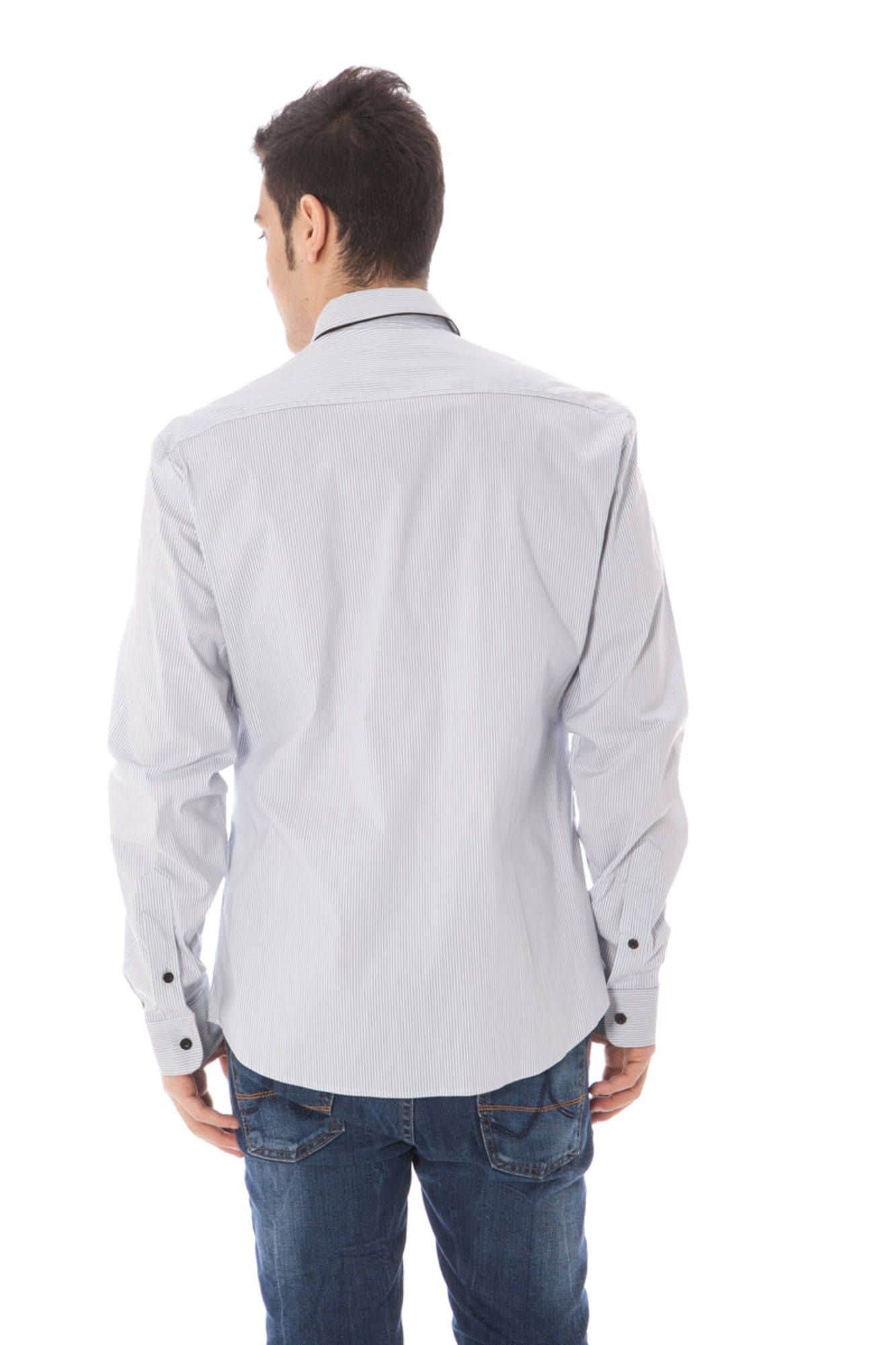 Ropa de baño National hombre manga larga camisa ligero azul