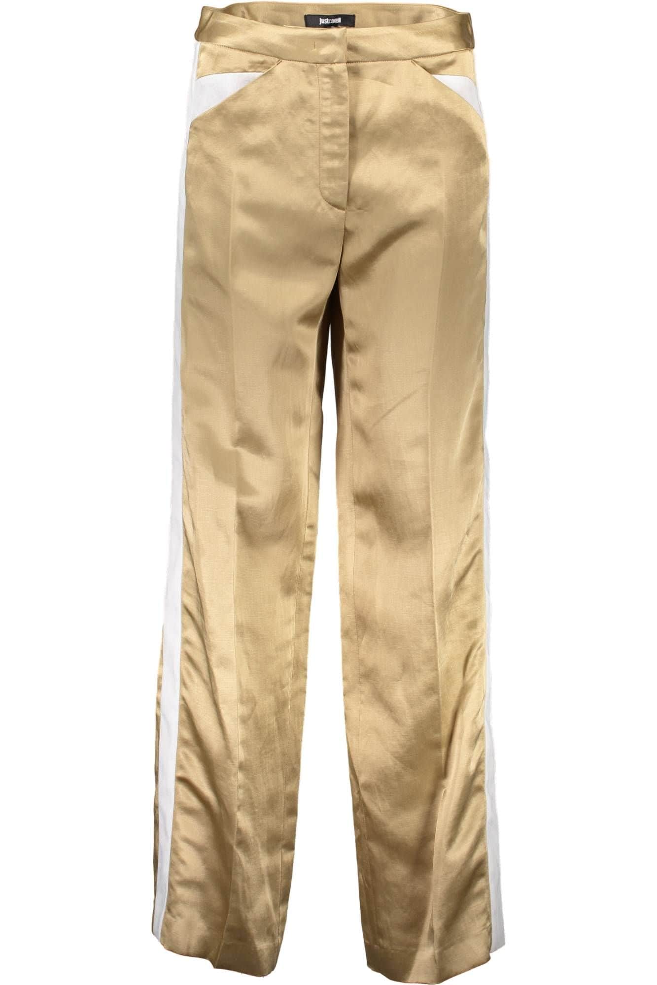 Just Cavalli mujer dorado pantalón