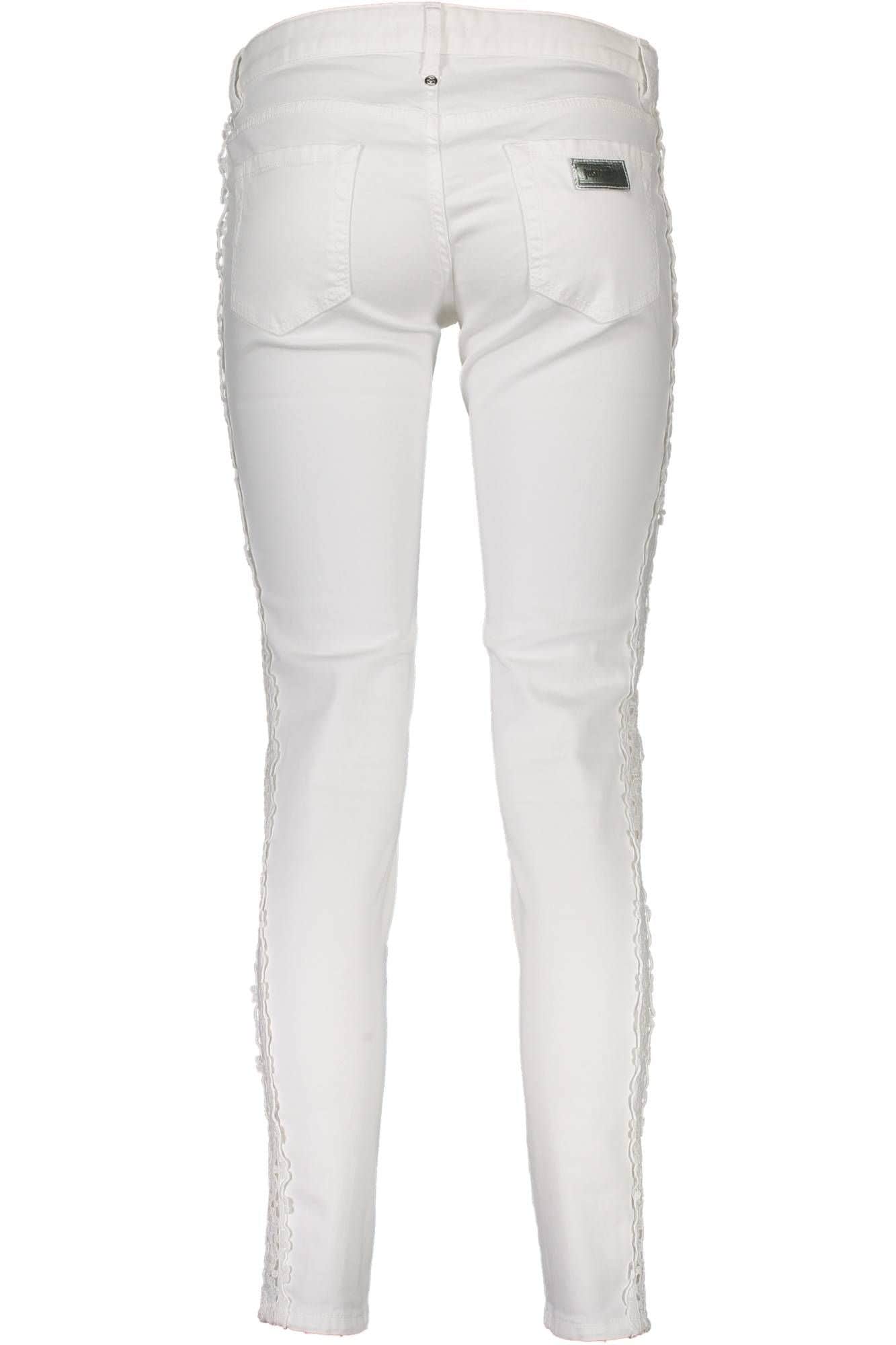 Just Cavalli mujer blanco pantalón