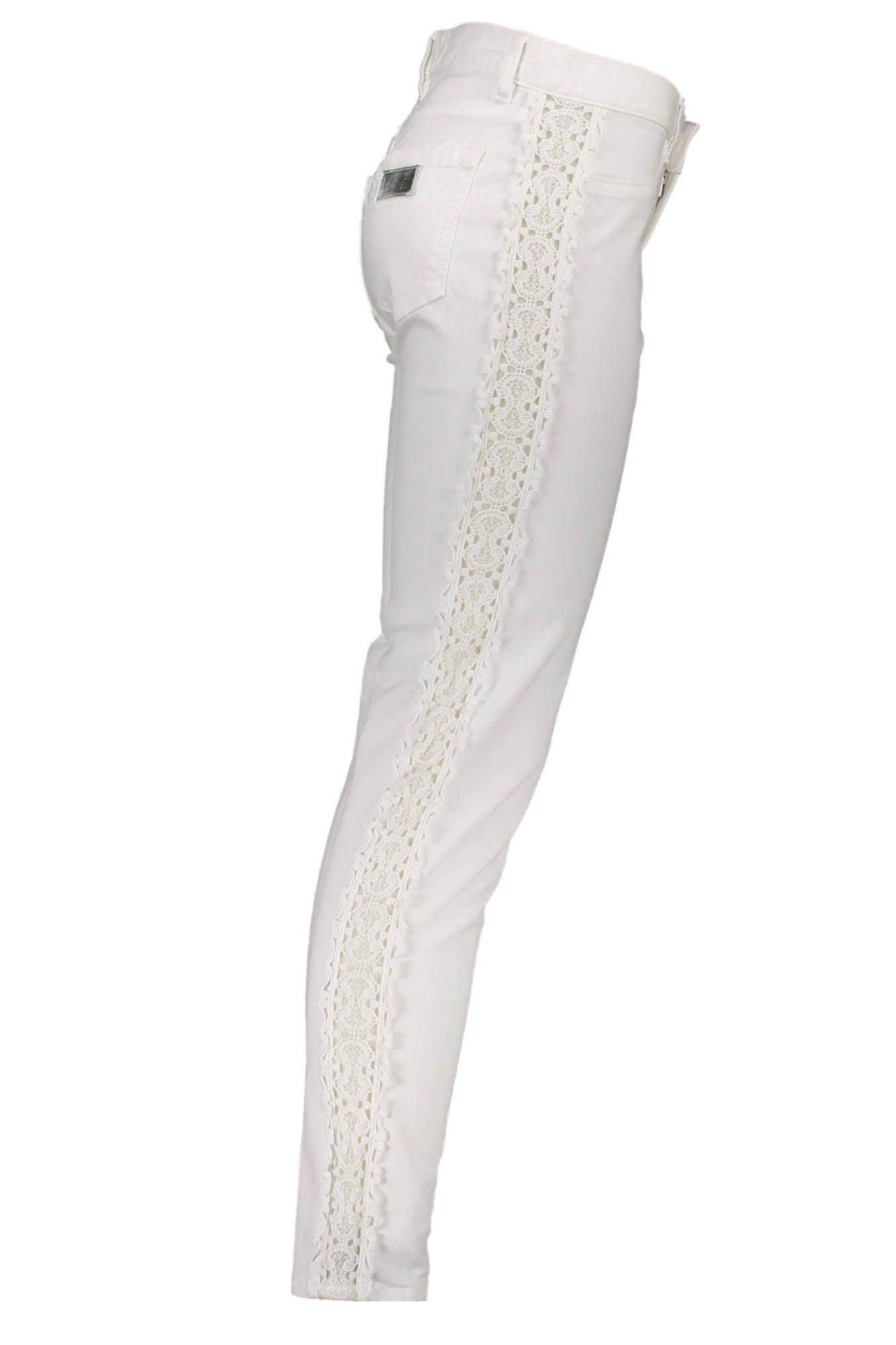 Just Cavalli mujer blanco pantalón