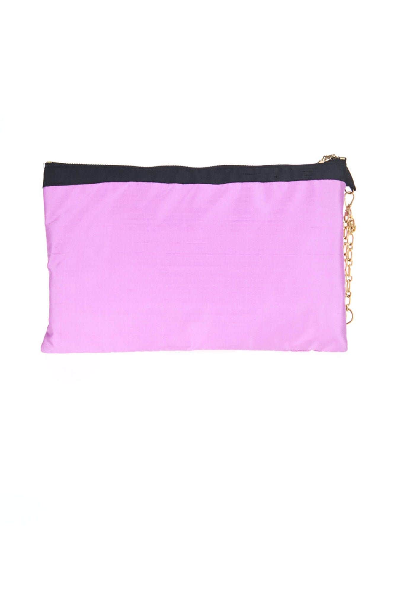 Patrizia Pepe morado mujer clutch