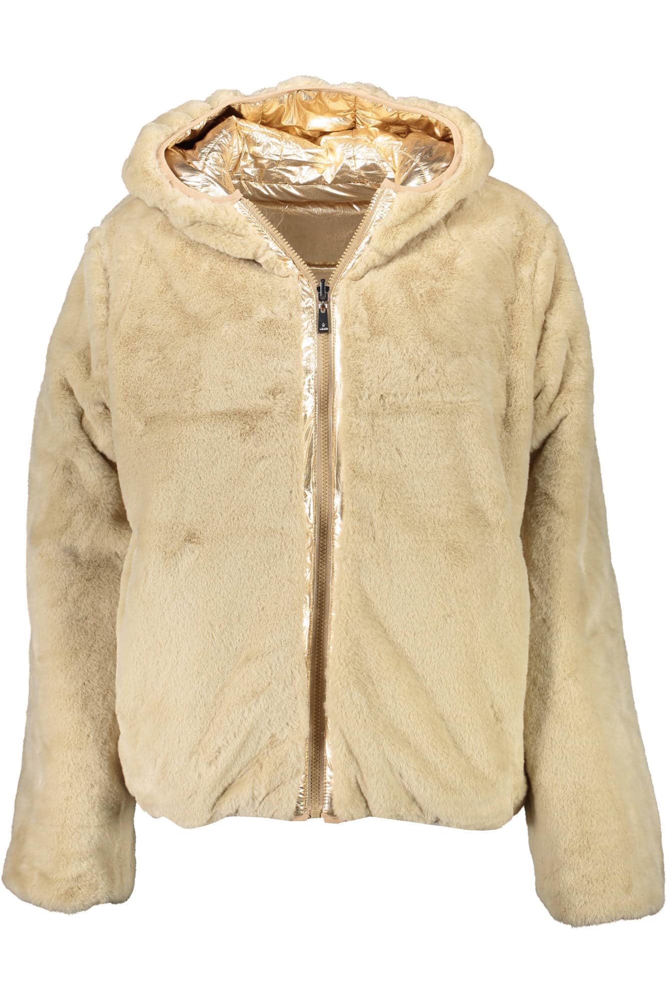US Polo Assn. mujer dorado chaqueta