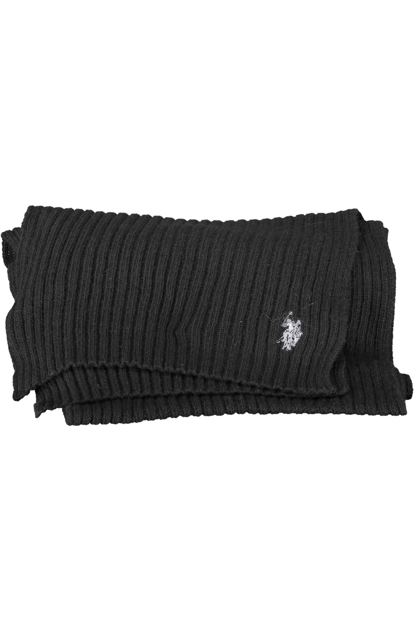 US Polo Assn. hombre negro bufanda