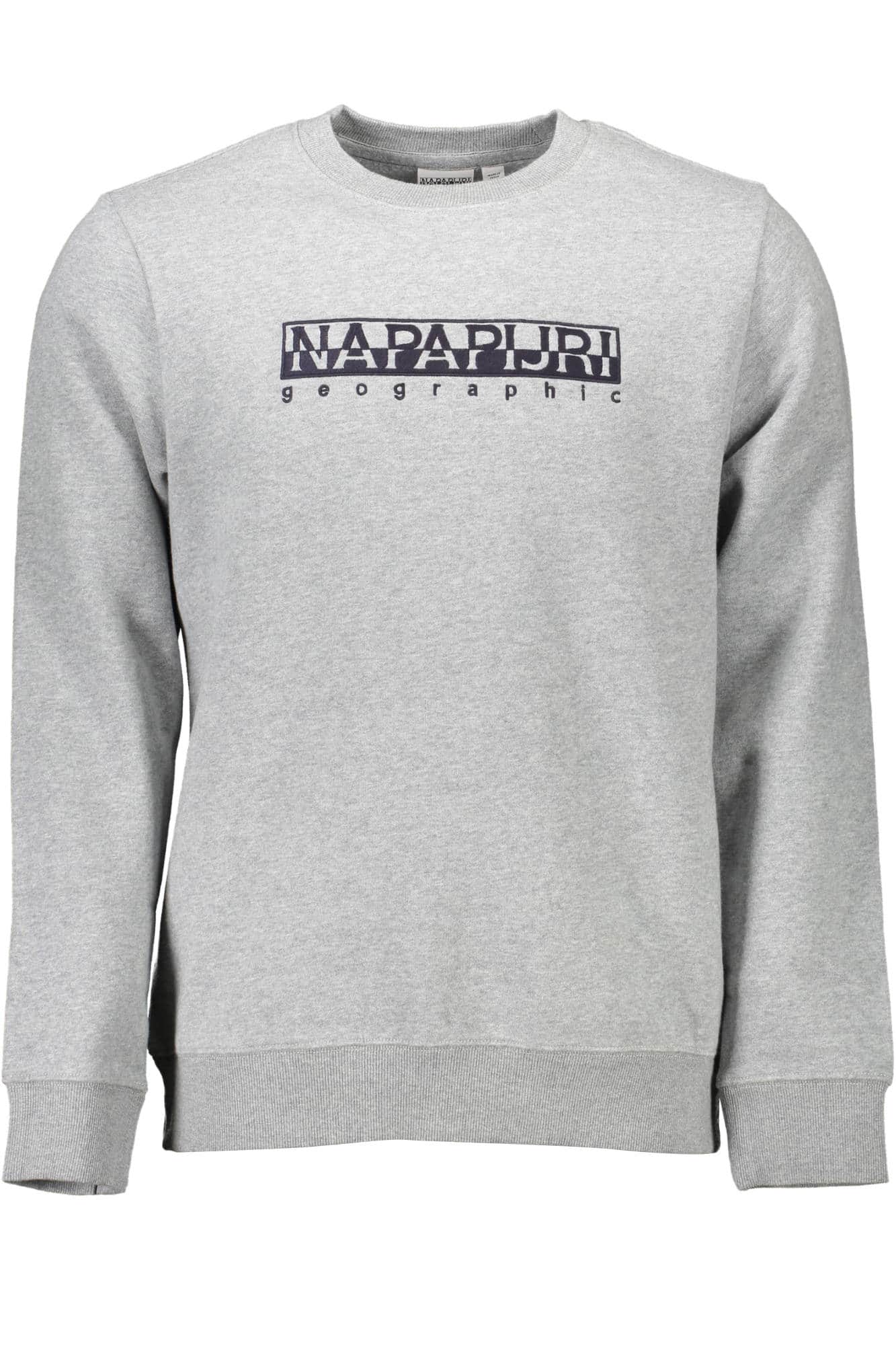 Napapijri sudadera sin cremallera hombre gris