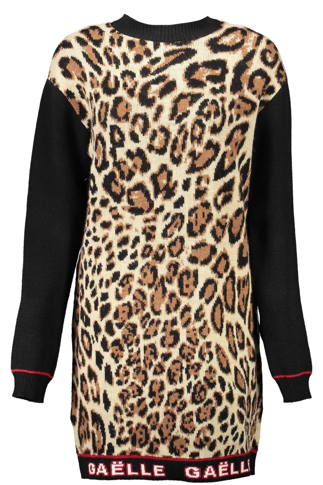 Gaelle Paris beige mujer corto vestido