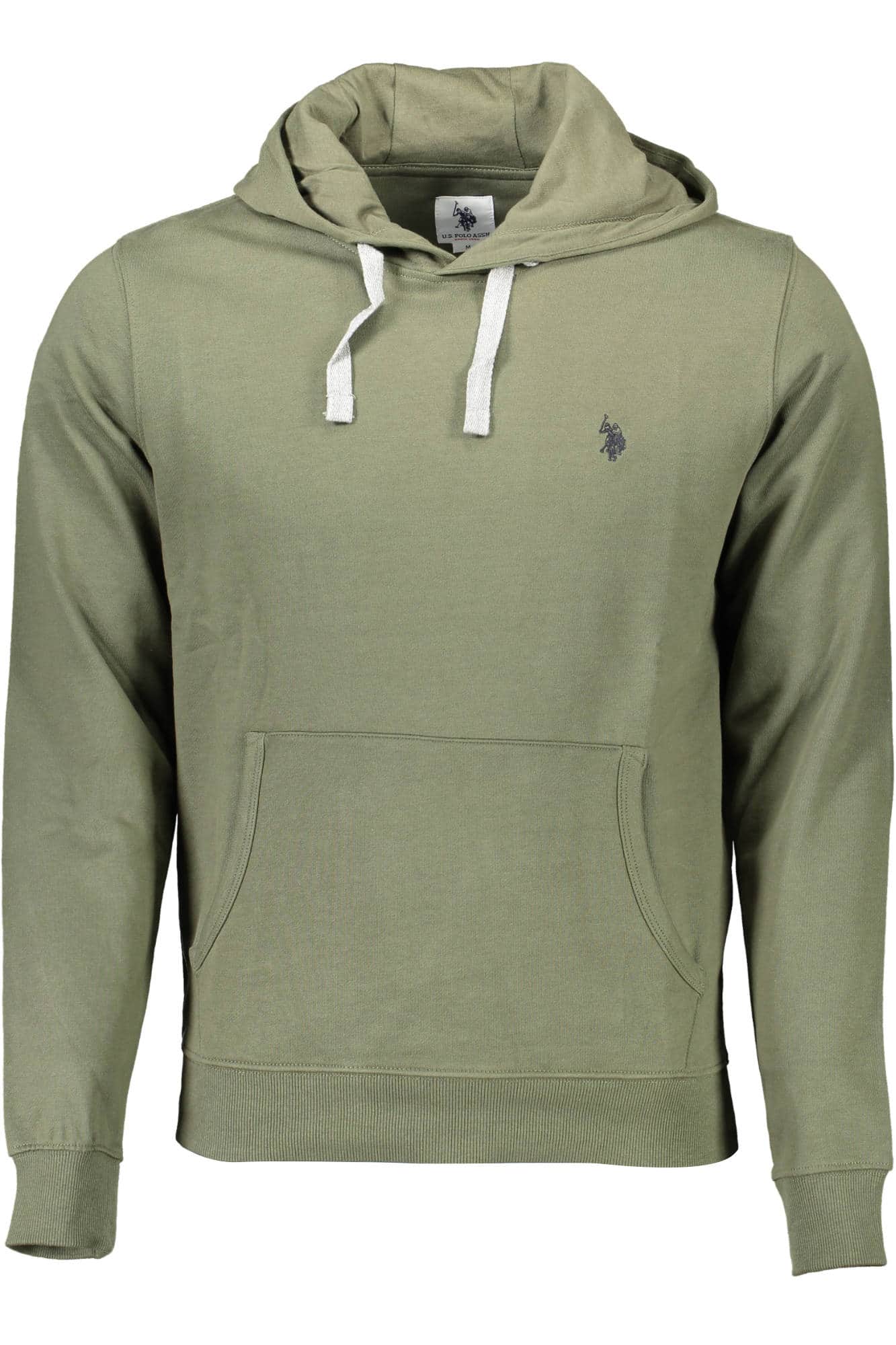 US Polo Assn. hombre gris con cremallera sudadera