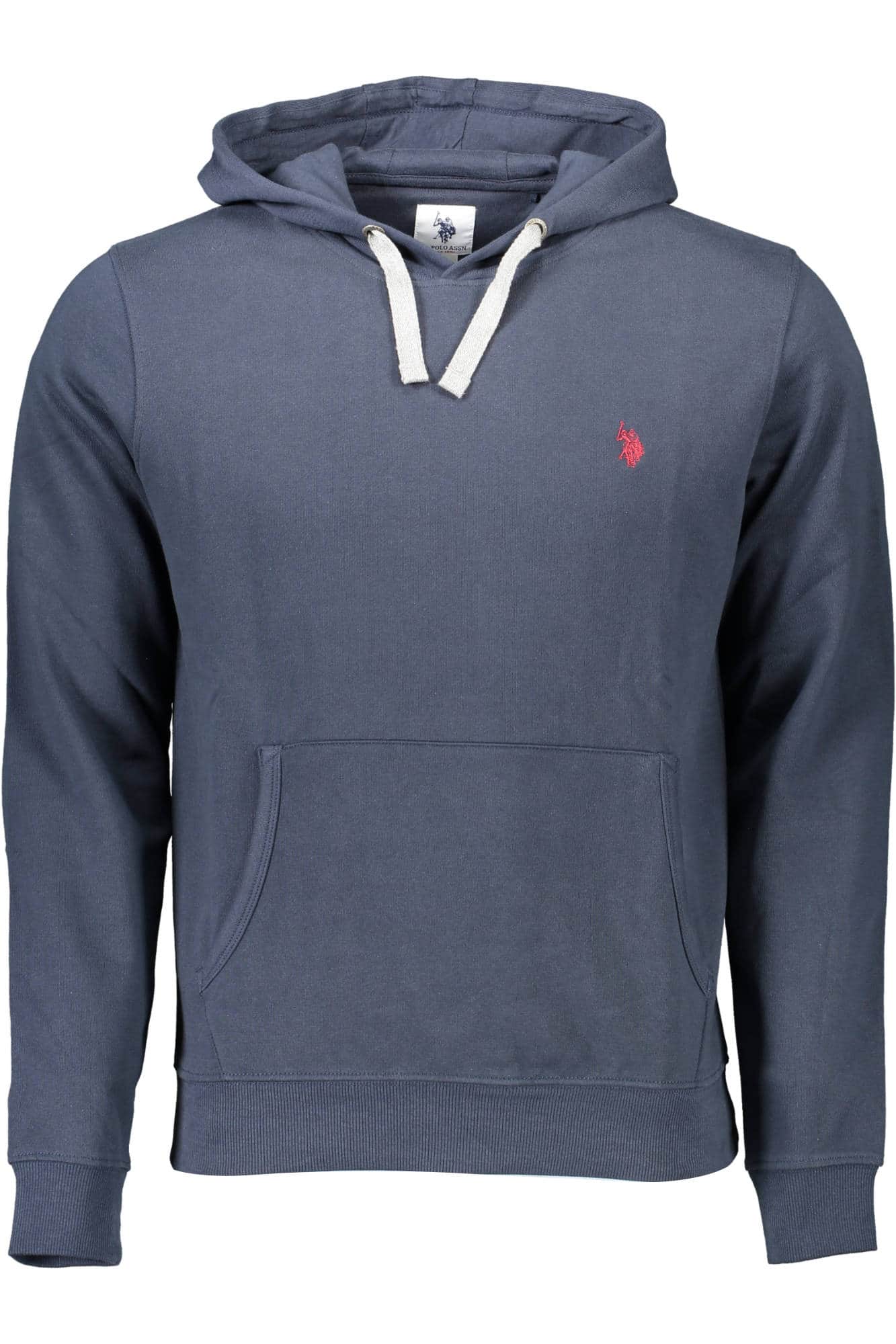 US Polo Assn. hombre gris con cremallera sudadera