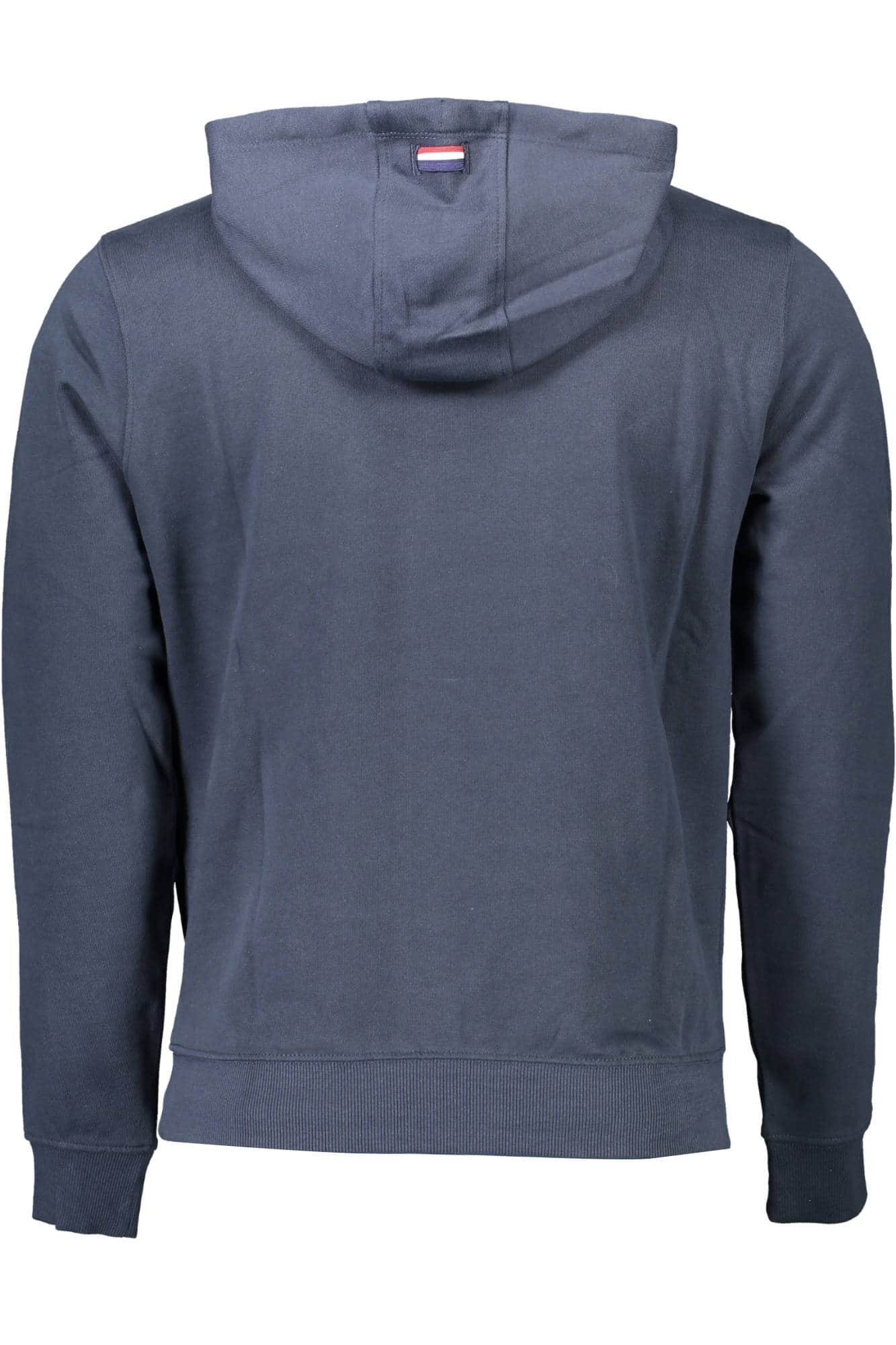 US Polo Assn. hombre gris con cremallera sudadera