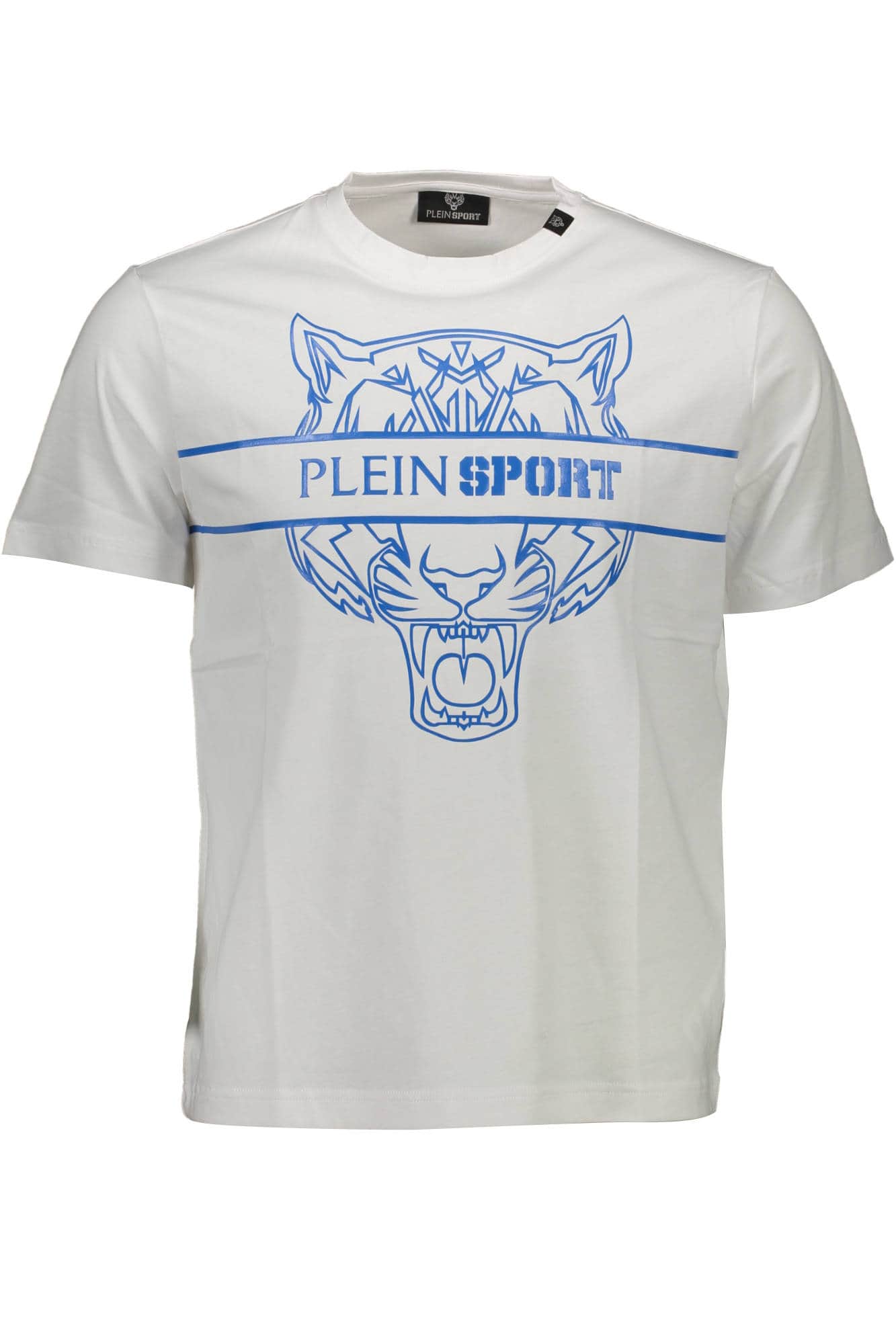 Plein Sport blanco hombre manga corta t-camisa