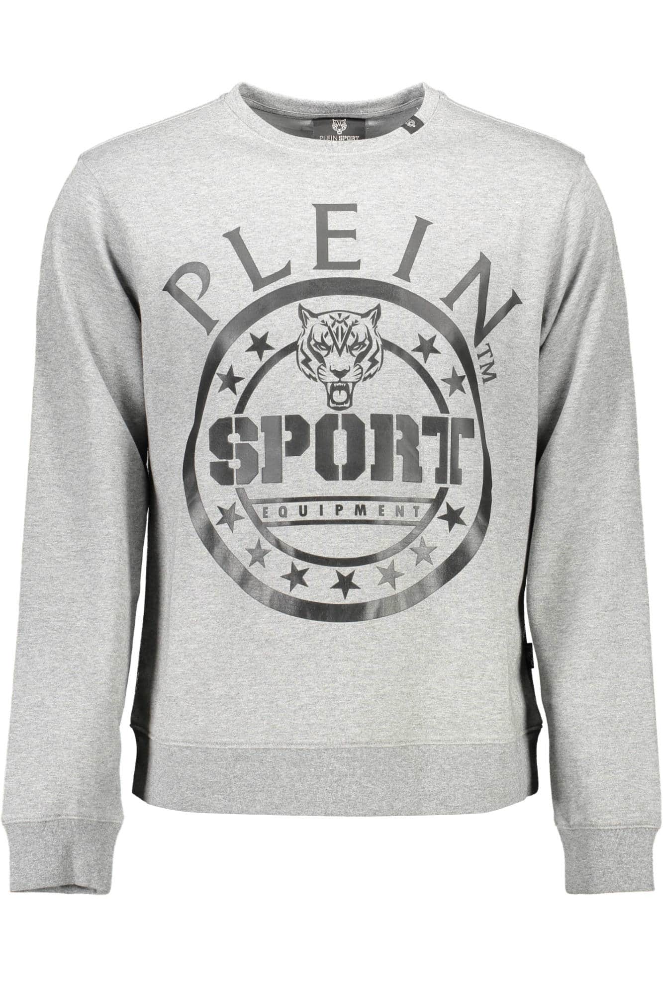 Plein Sport sudadera sin cremallera hombre gris