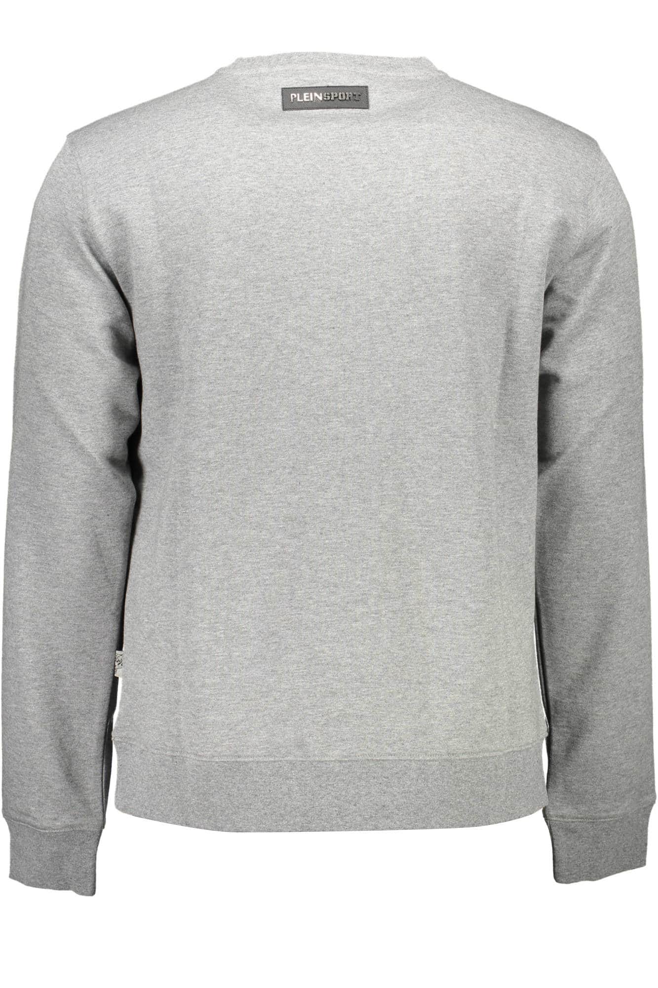 Plein Sport sudadera sin cremallera hombre gris