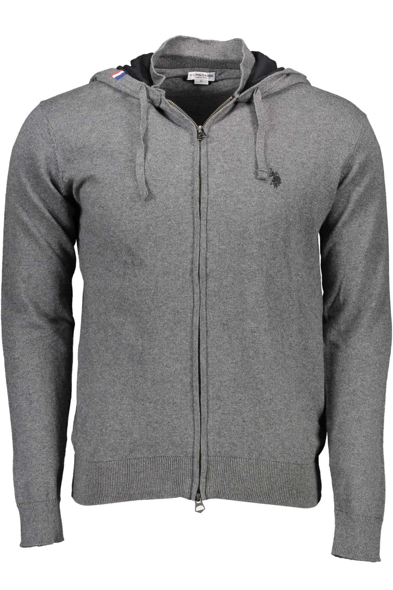 US Polo Assn. hombre gris cárdigan