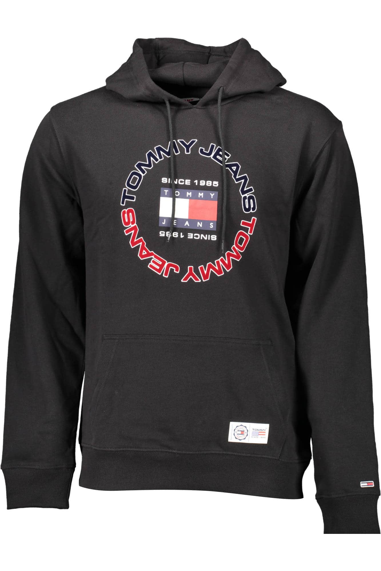 Tommy Hilfiger sudadera sin cremallera negro hombre