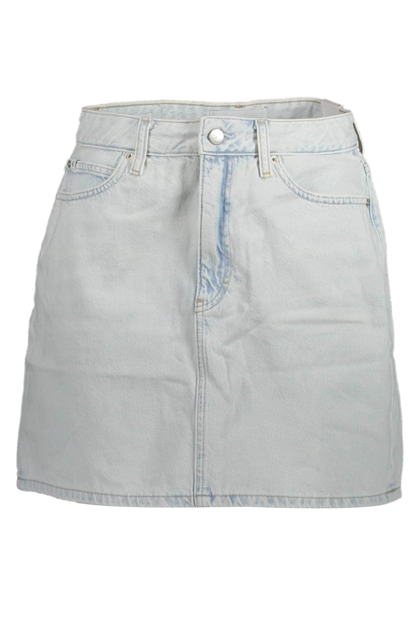 Calvin Klein mujer ligero azul corto falda