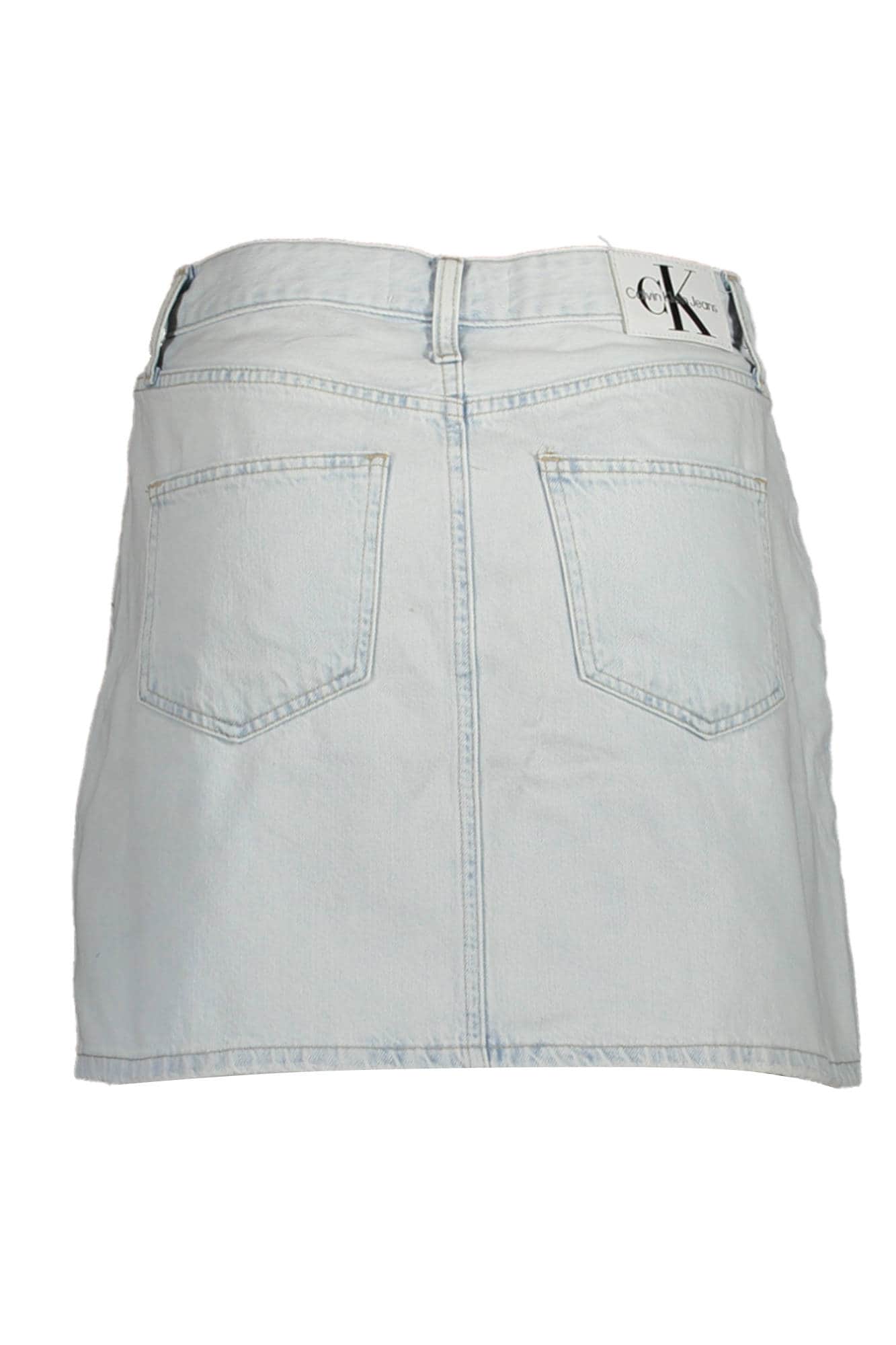 Calvin Klein mujer ligero azul corto falda