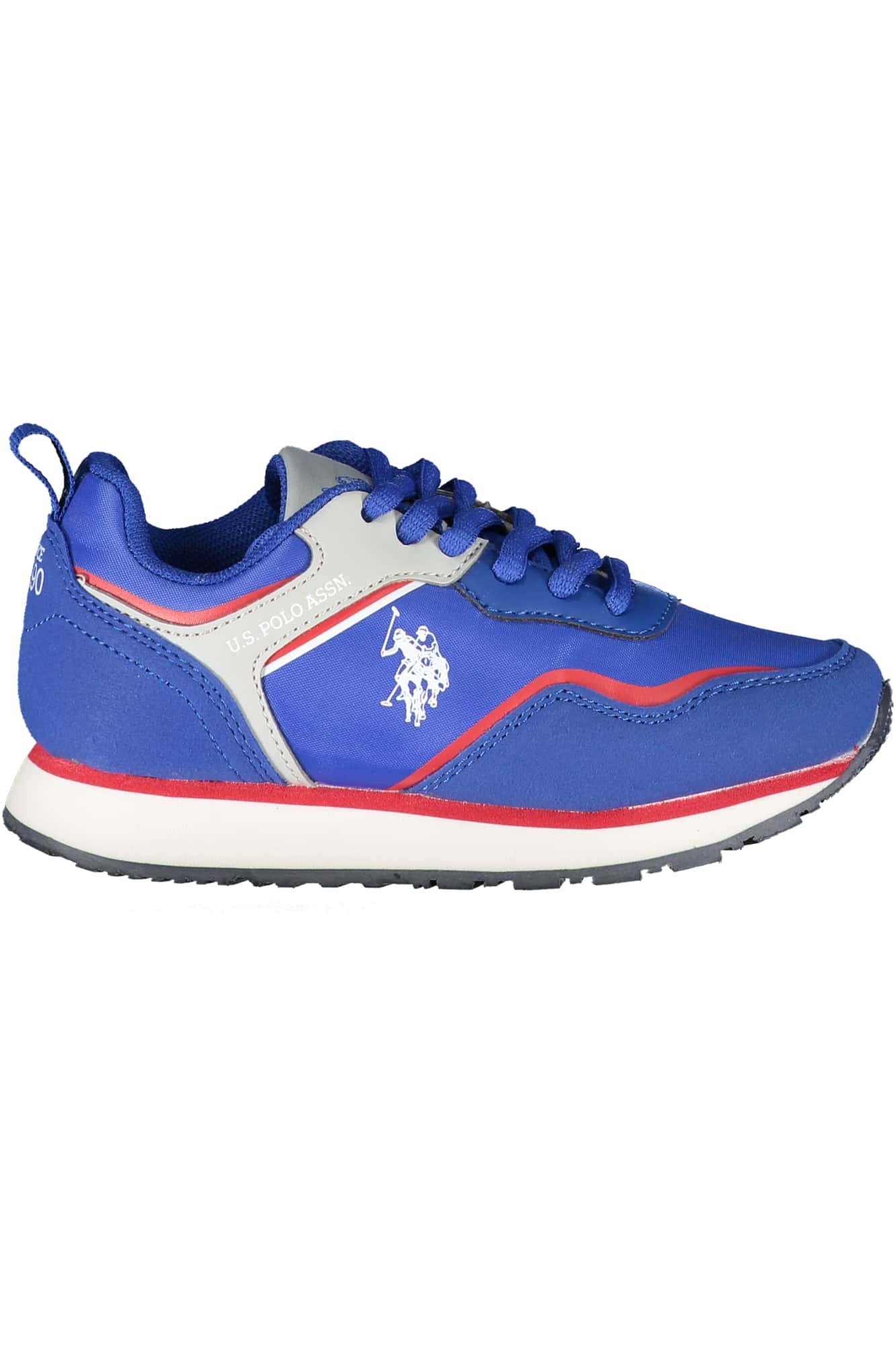 US Polo Assn. azul zapatillas deportivas para niños