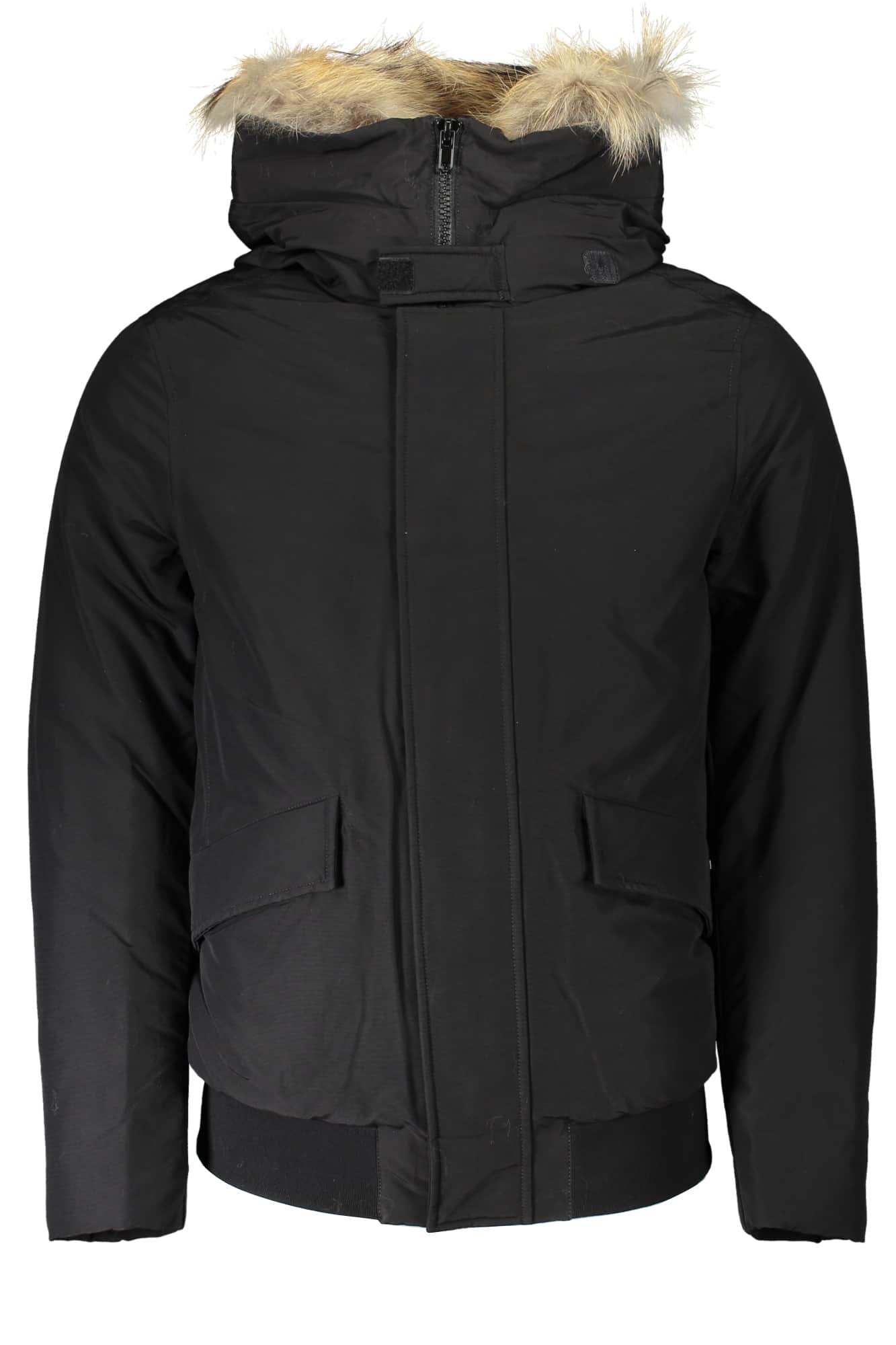 Woolrich negro hombre chaqueta