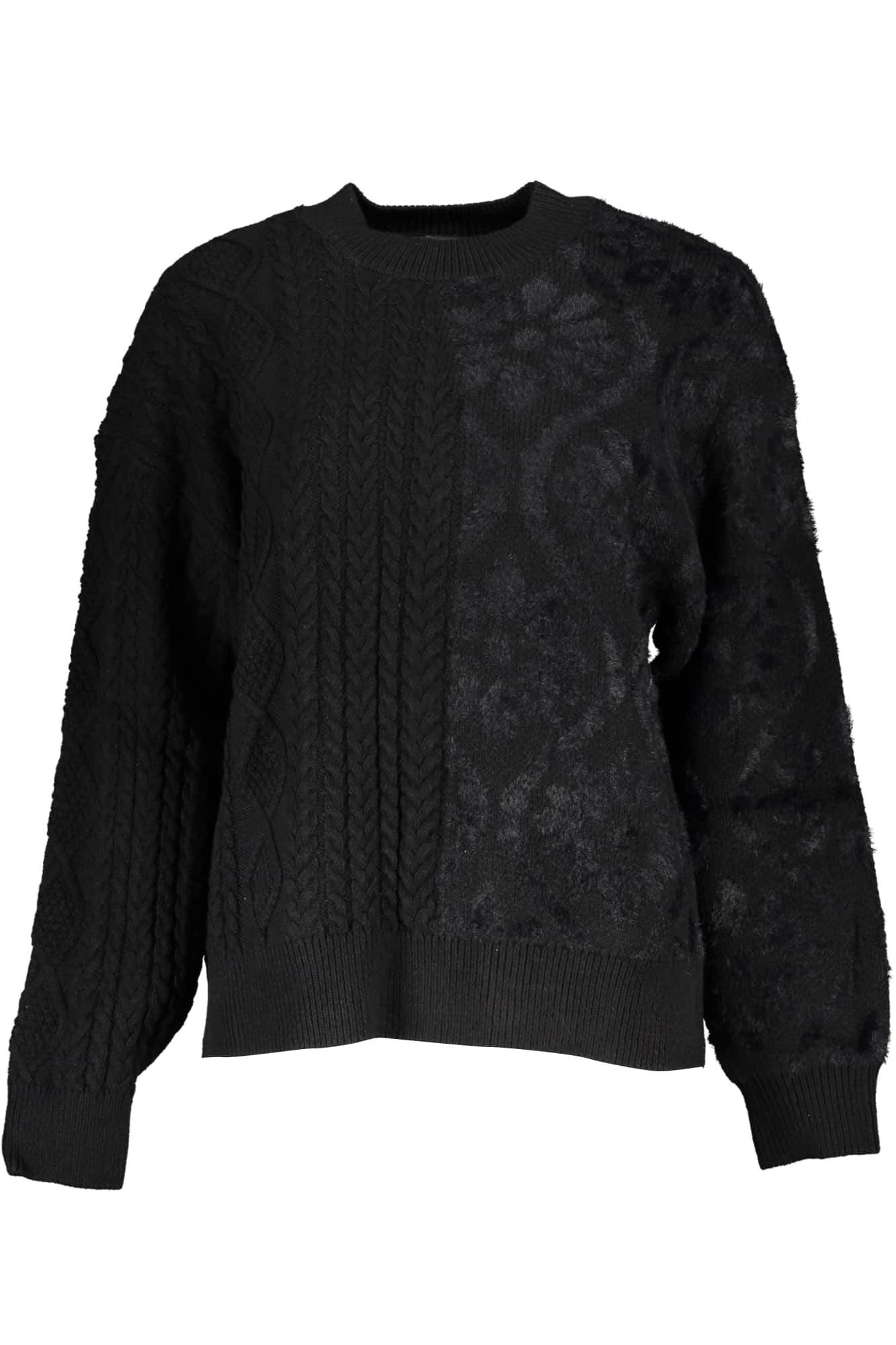 Desigual negro mujer jersey