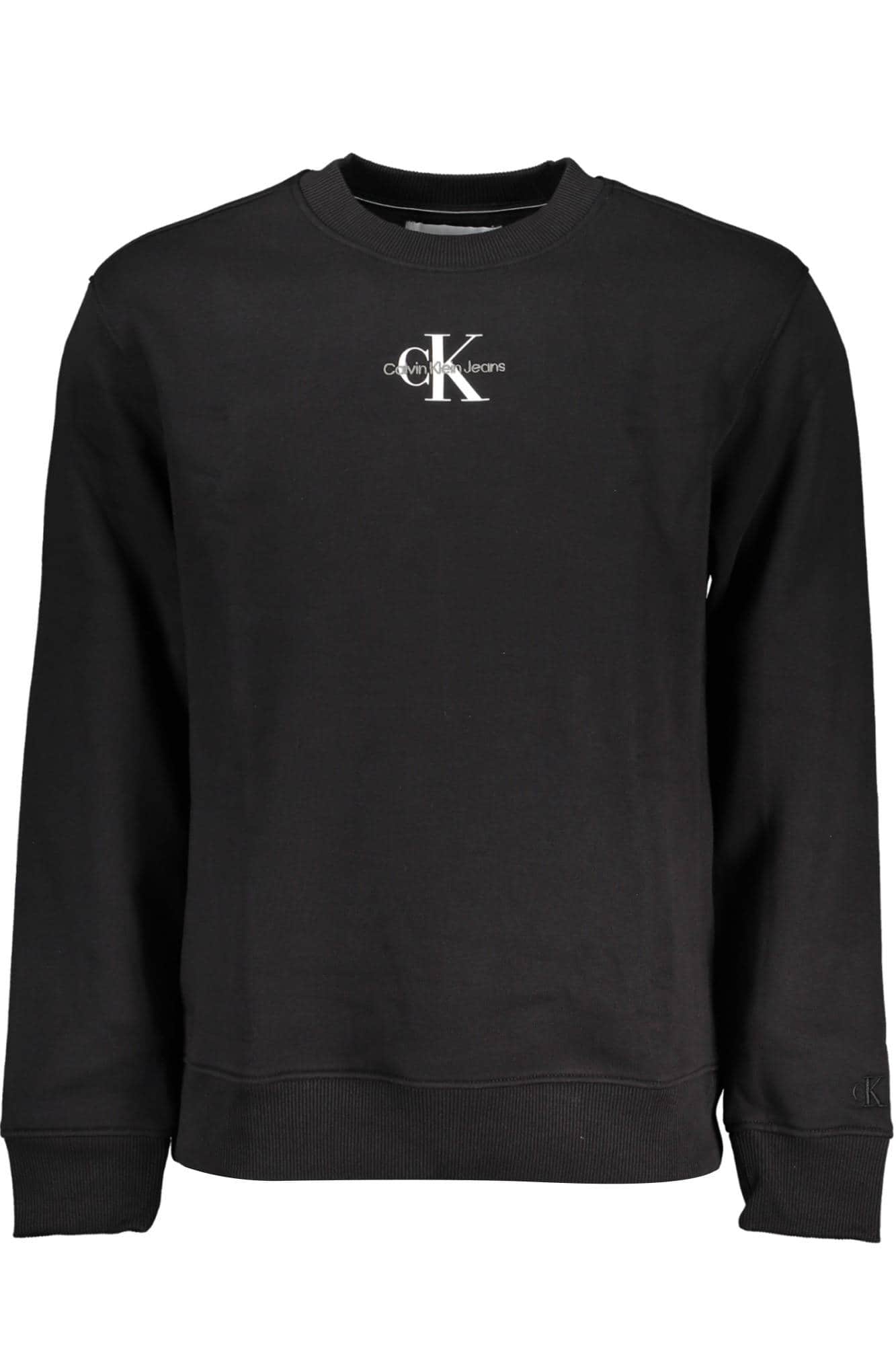 Calvin Klein hombre negro sin cremallera sudadera