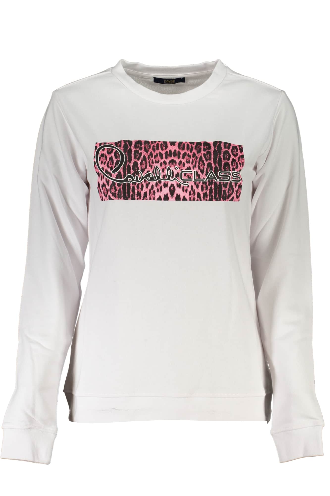 Cavalli Class mujer blanco sudadera sin cremallera
