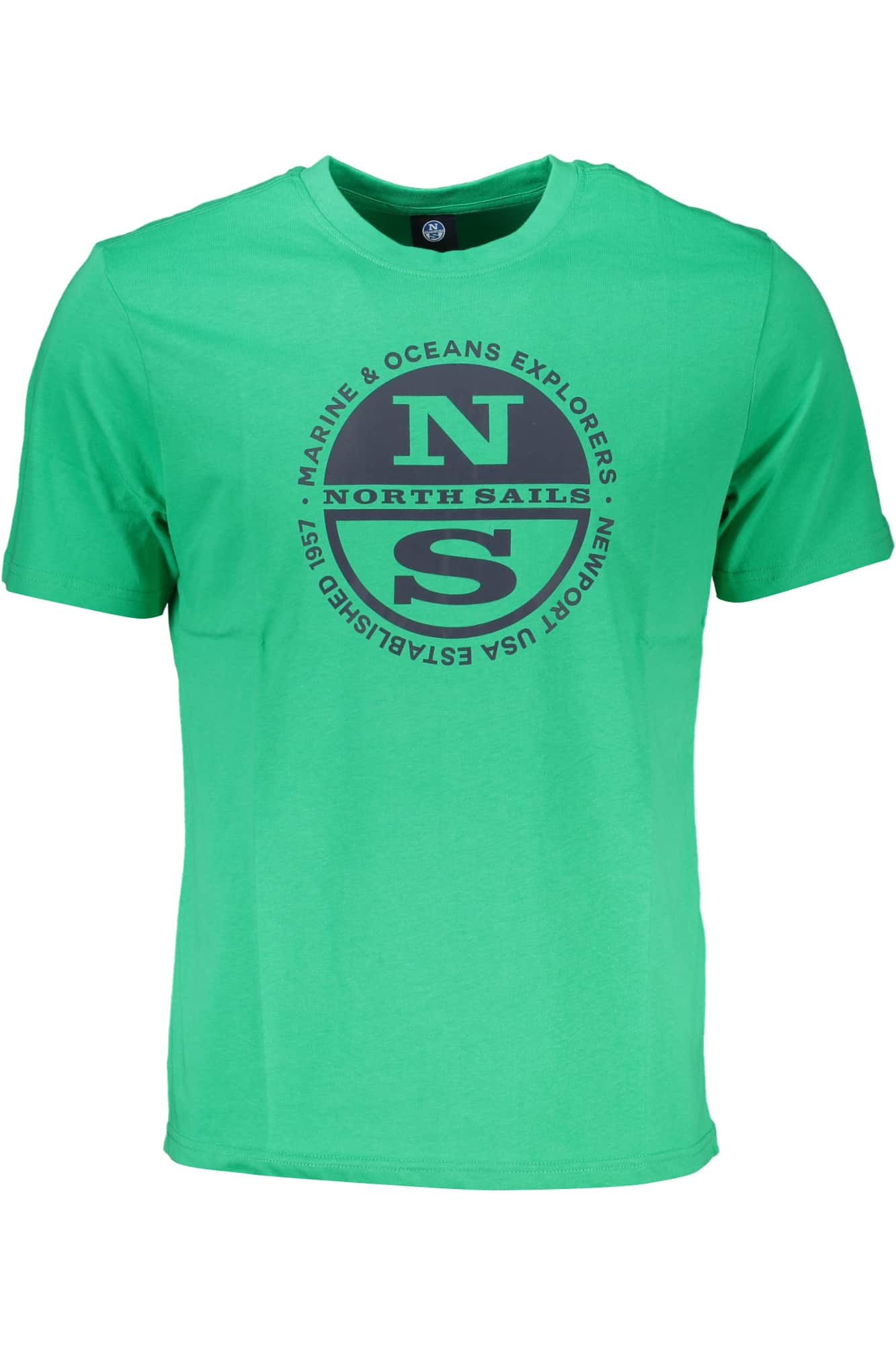 North Sails hombre manga corta t-camisa azul