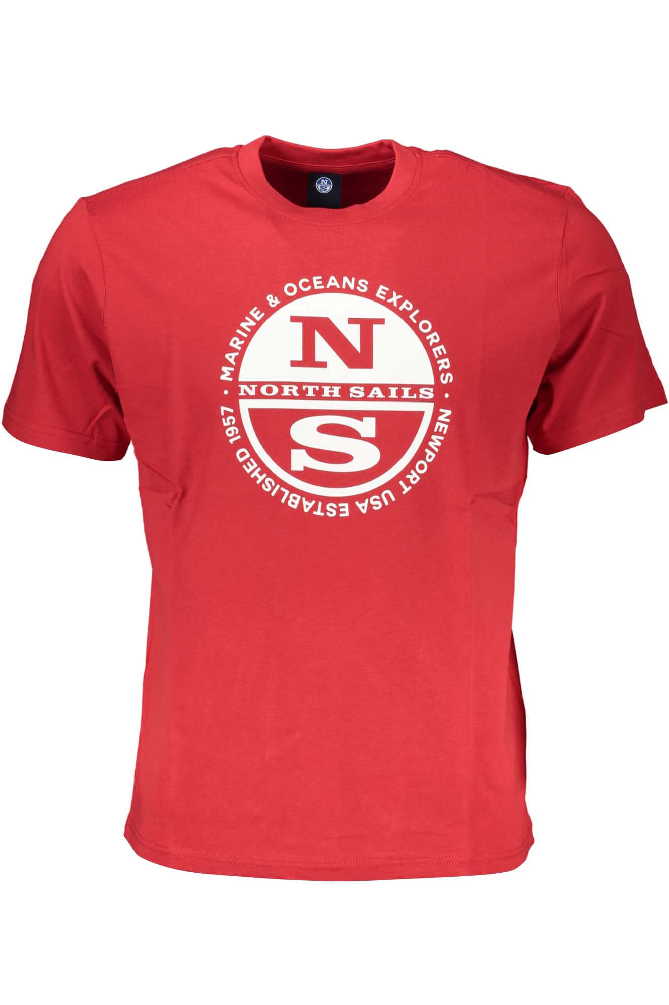 North Sails hombre manga corta t-camisa azul