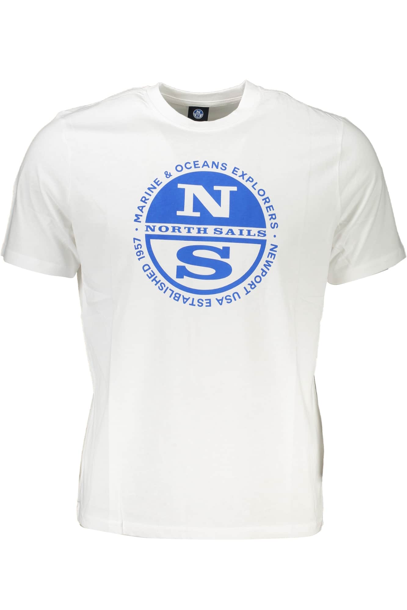 North Sails hombre manga corta t-camisa azul