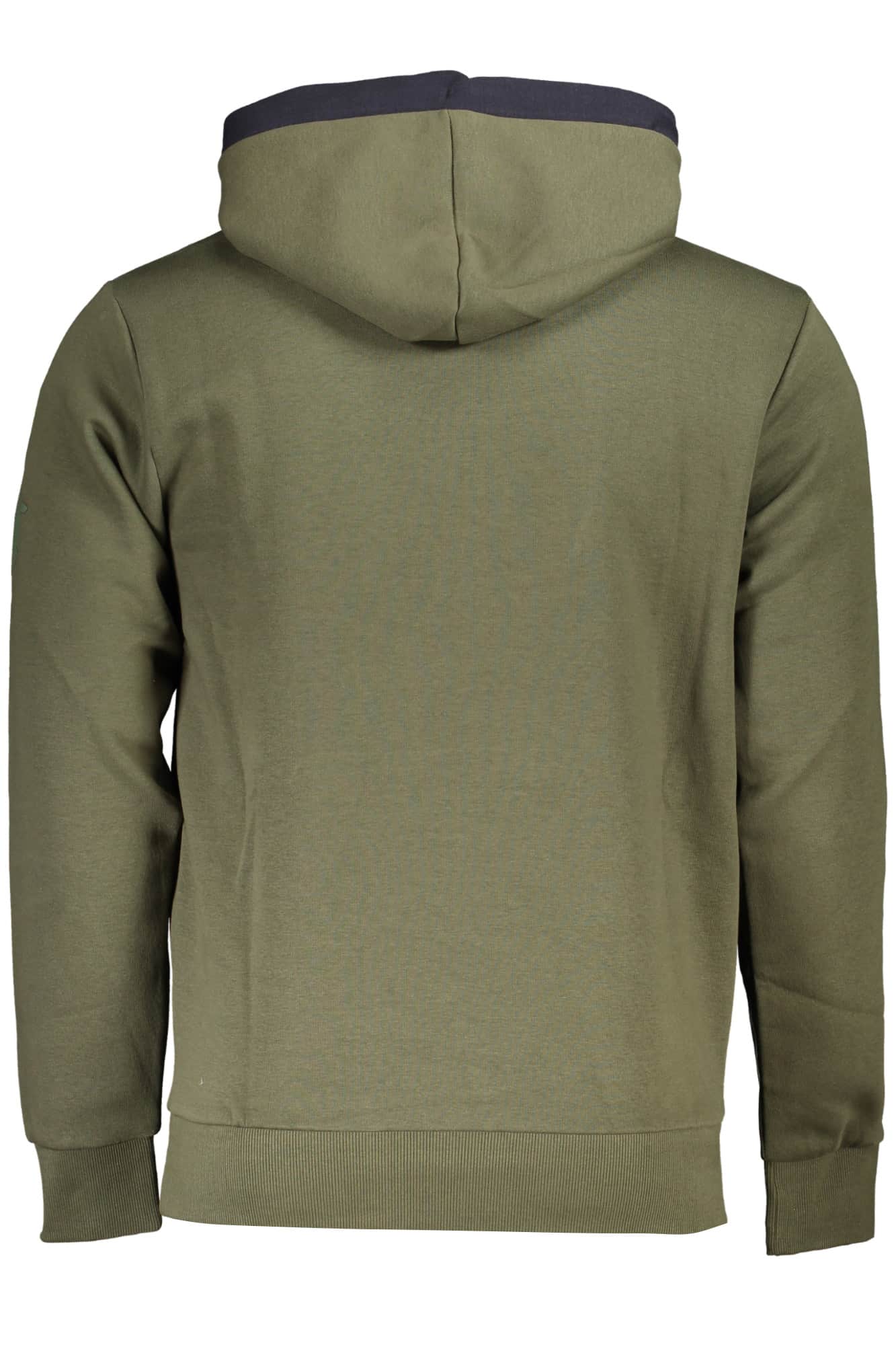 US Grand hombre negro con cremallera sudadera
