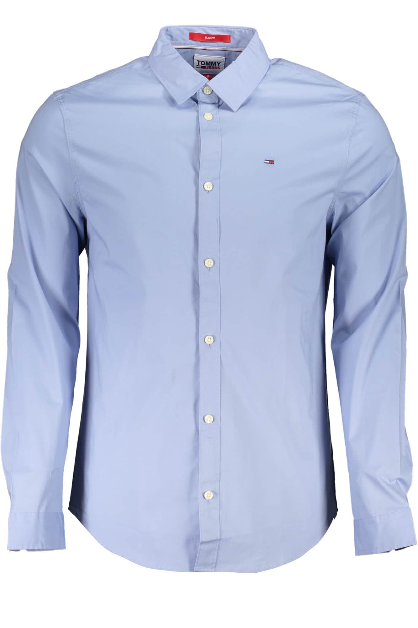 Tommy Hilfiger hombre azul manga larga camisa