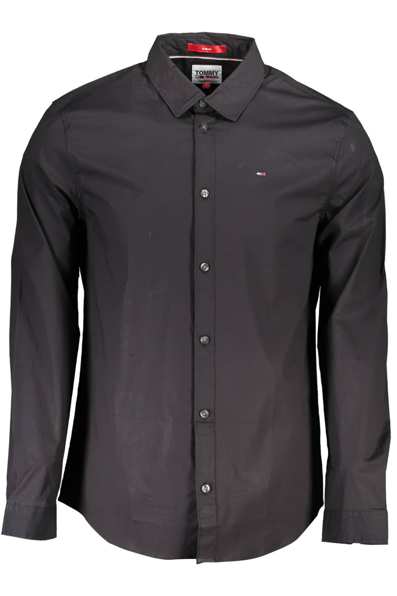 Tommy Hilfiger hombre azul manga larga camisa