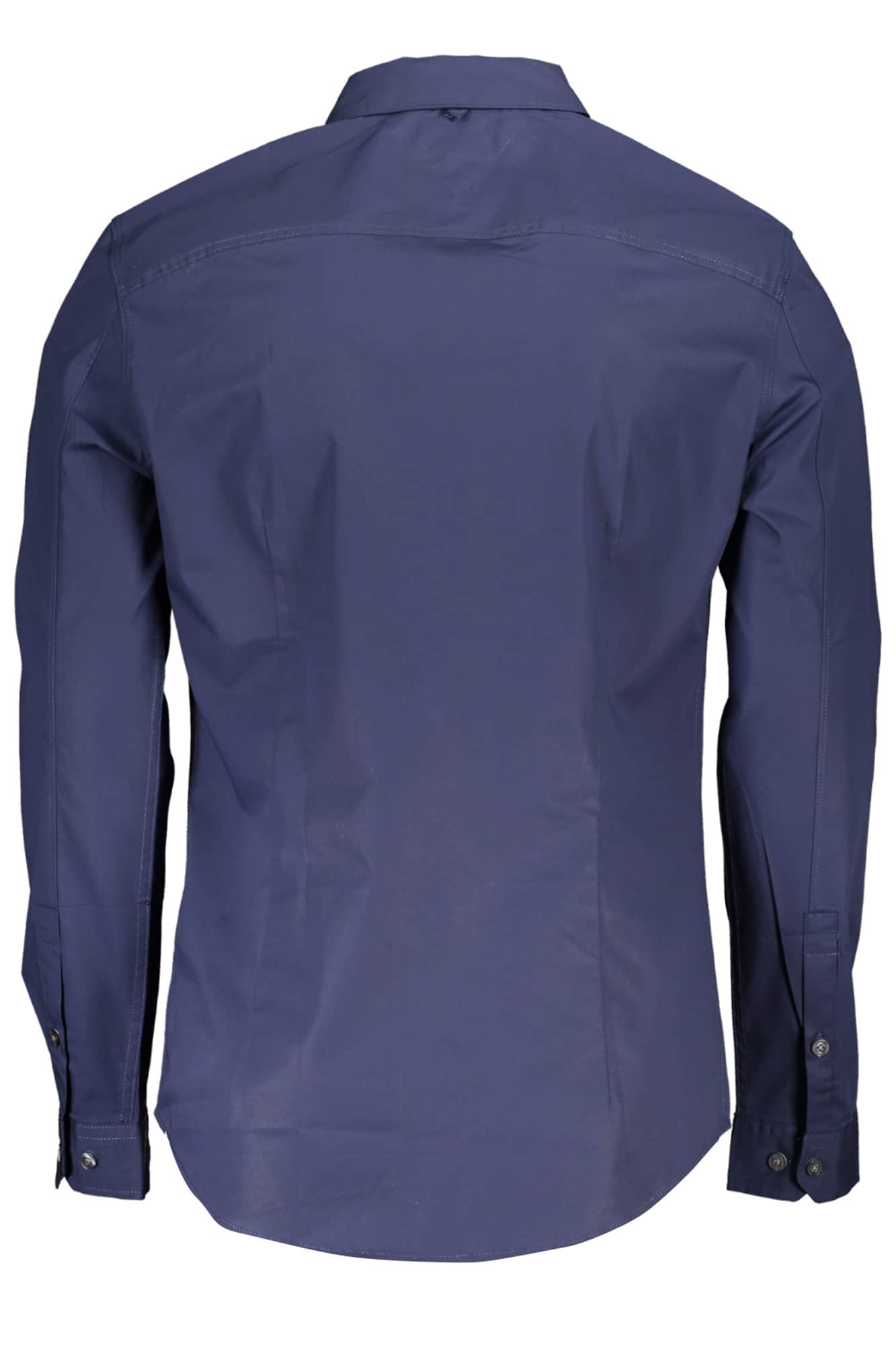 Tommy Hilfiger hombre azul manga larga camisa