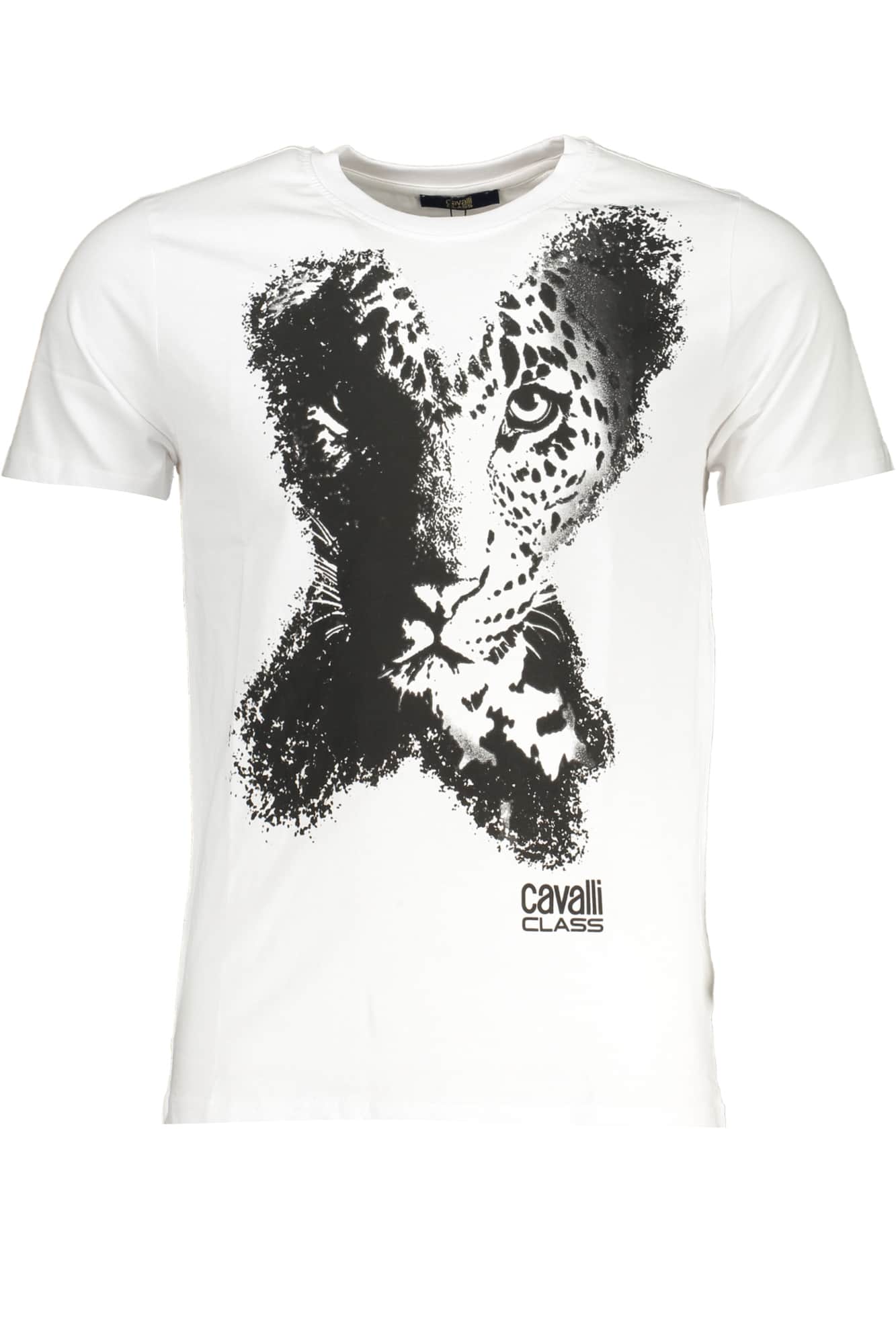 Cavalli Class hombre manga corta t-camisa beige
