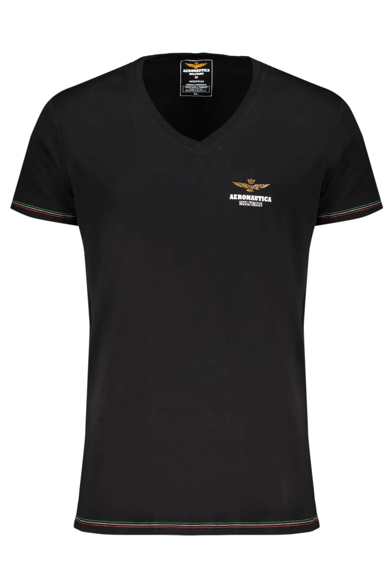 Air force negro hombre outdoor t-camisa