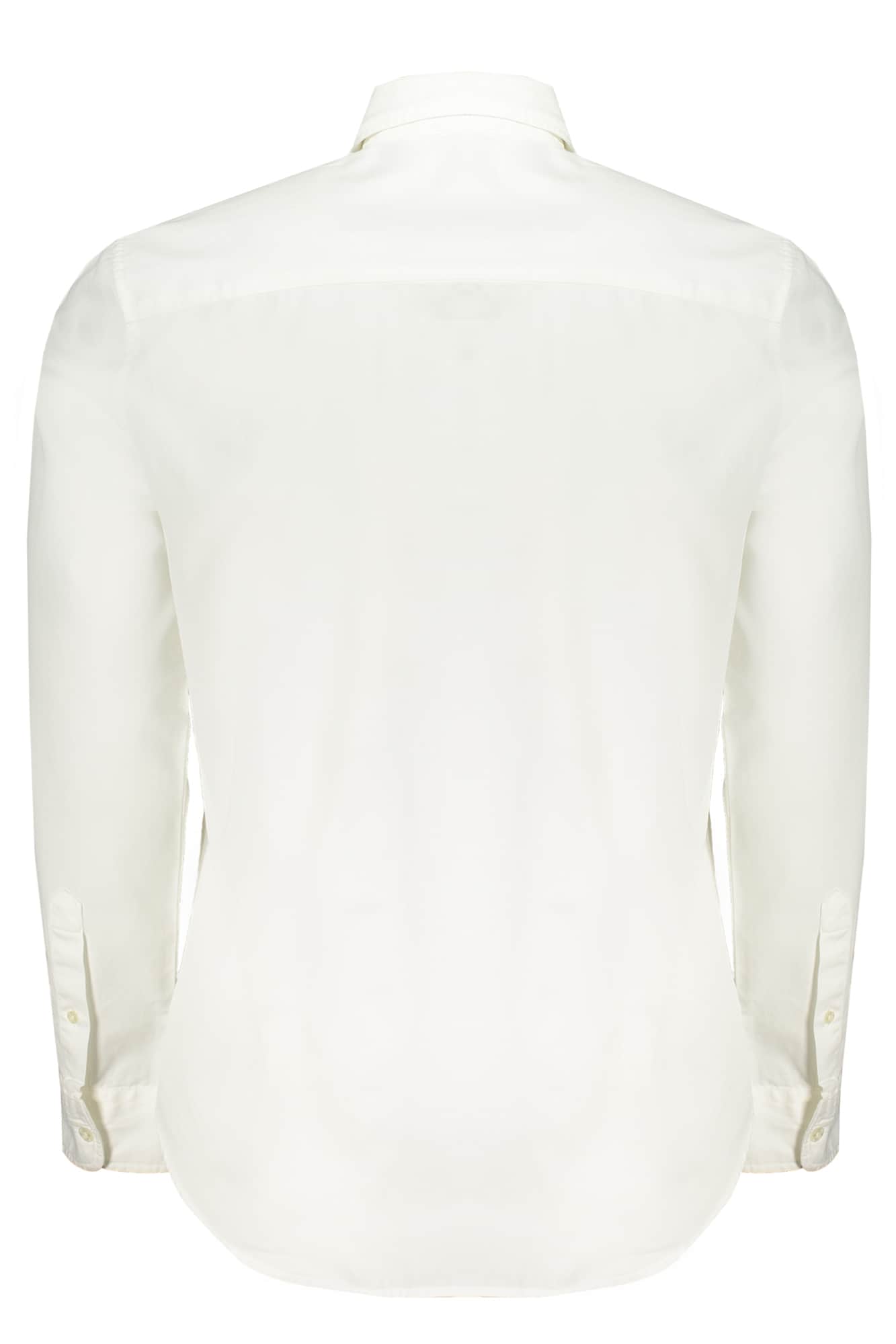 North Sails hombre blanco manga larga camisa