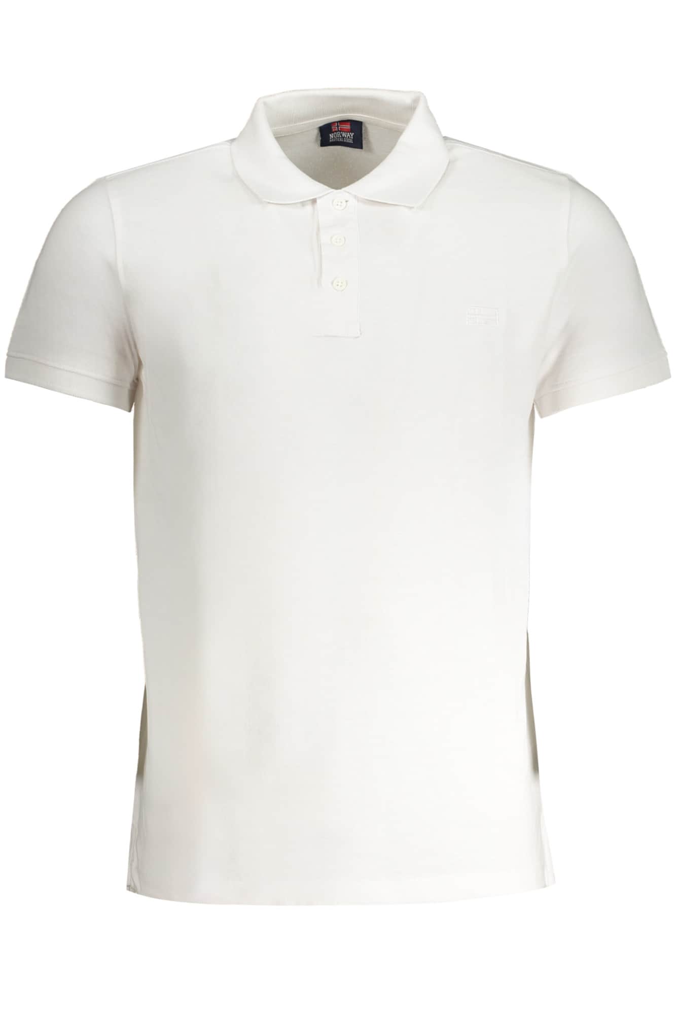 Norway 1963 verde hombre manga corta polo