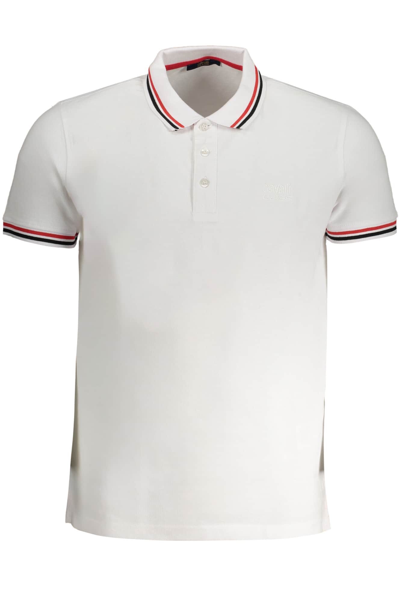 Cavalli Class hombre manga corta polo negro