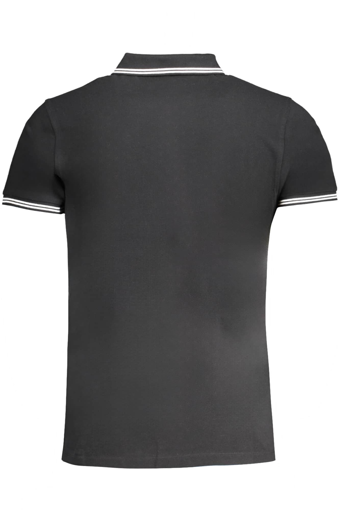 Cavalli Class hombre manga corta polo negro