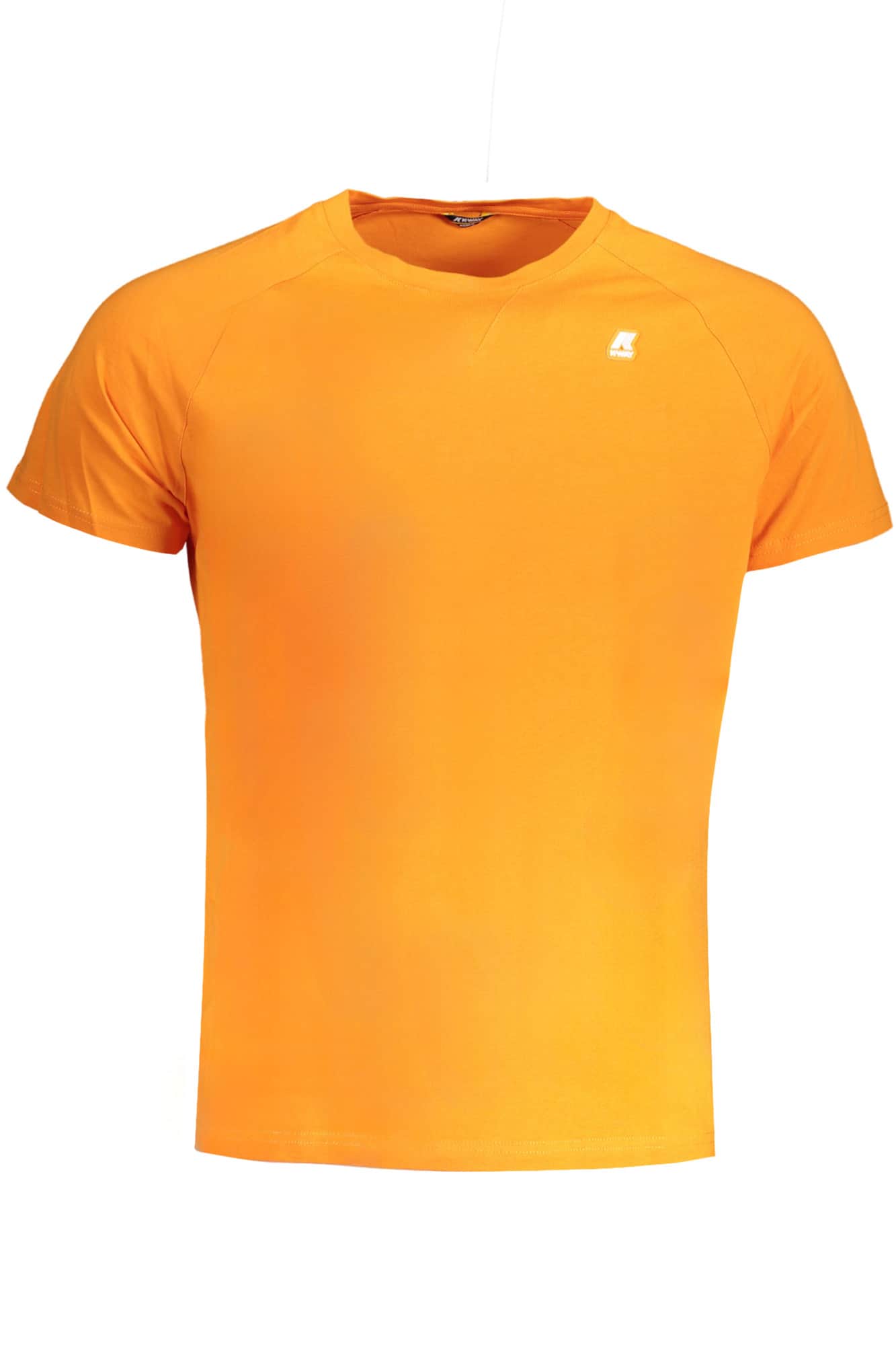 K-Way naranja hombre manga corta t-camisa