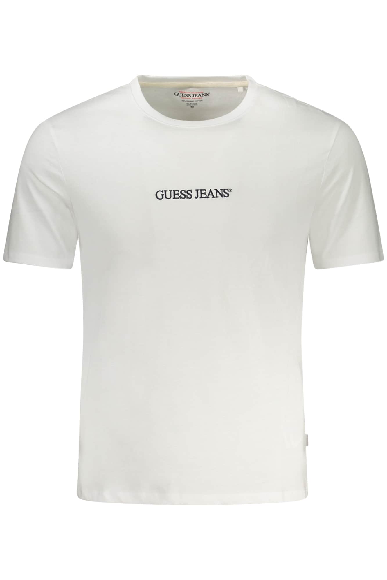 Guess vaqueros manga corta t-camisa hombre negro