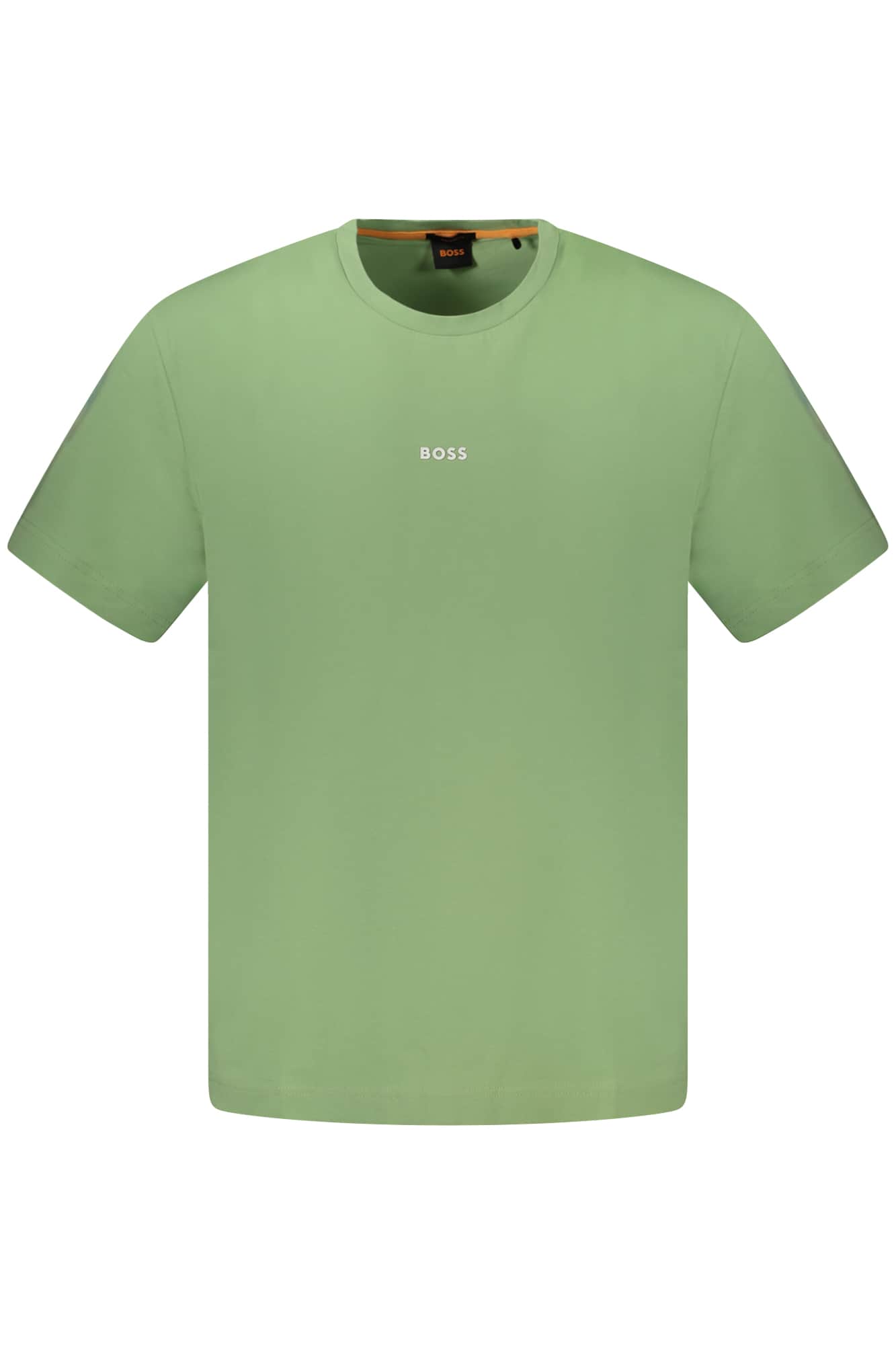 Boss hombre manga corta t-camisa blanco